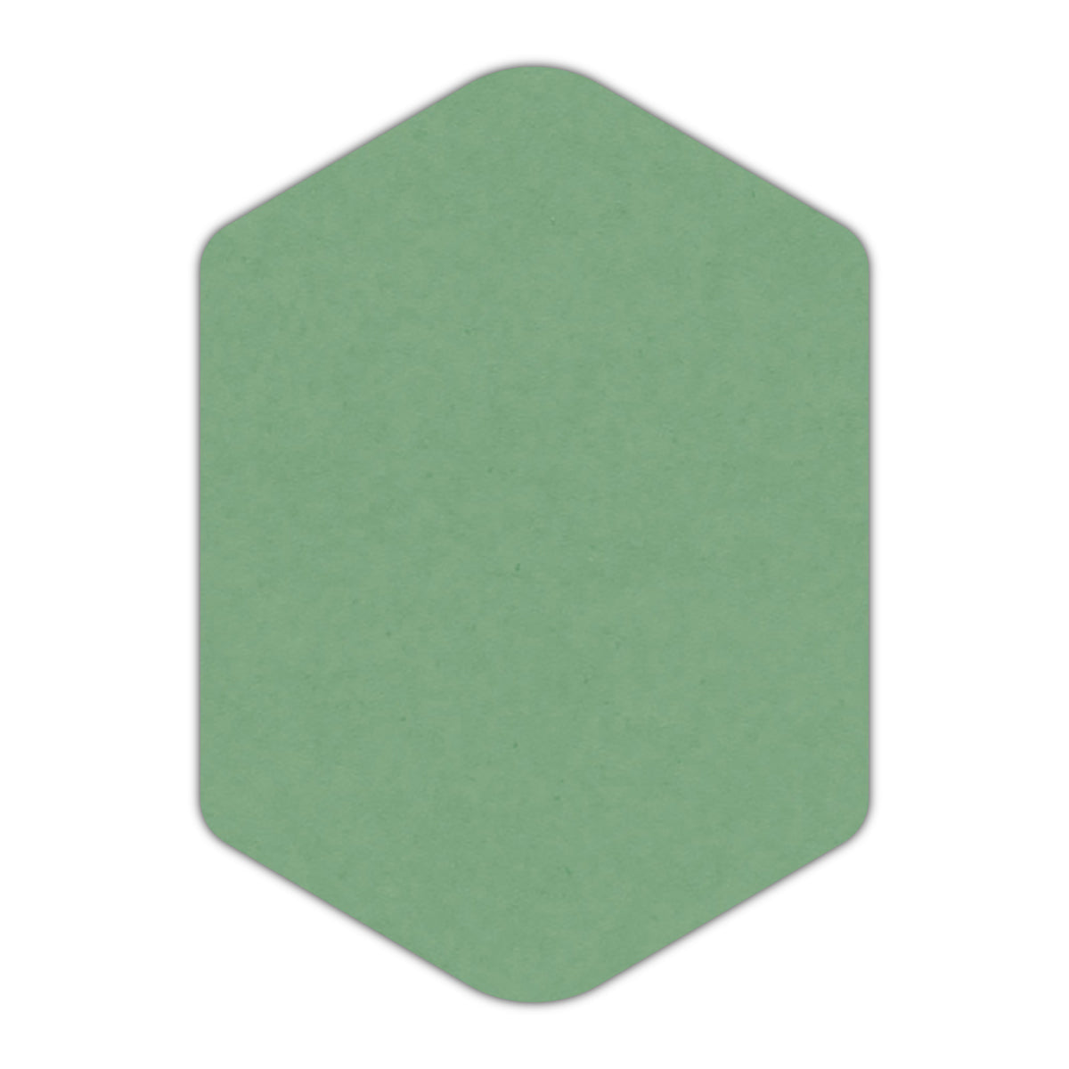 CMYK Print on Matcha Tea Cardstock | Shape P3 | 5" x 8"