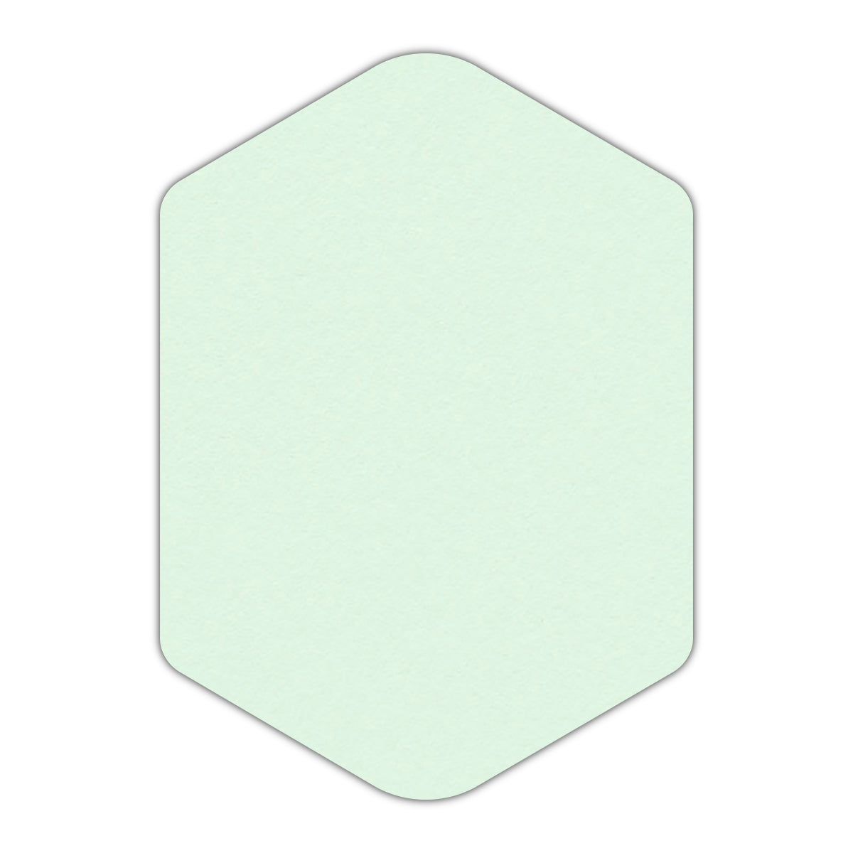 CMYK Print on Pastel Green Cardstock | Shape P3 | 8" x 10"