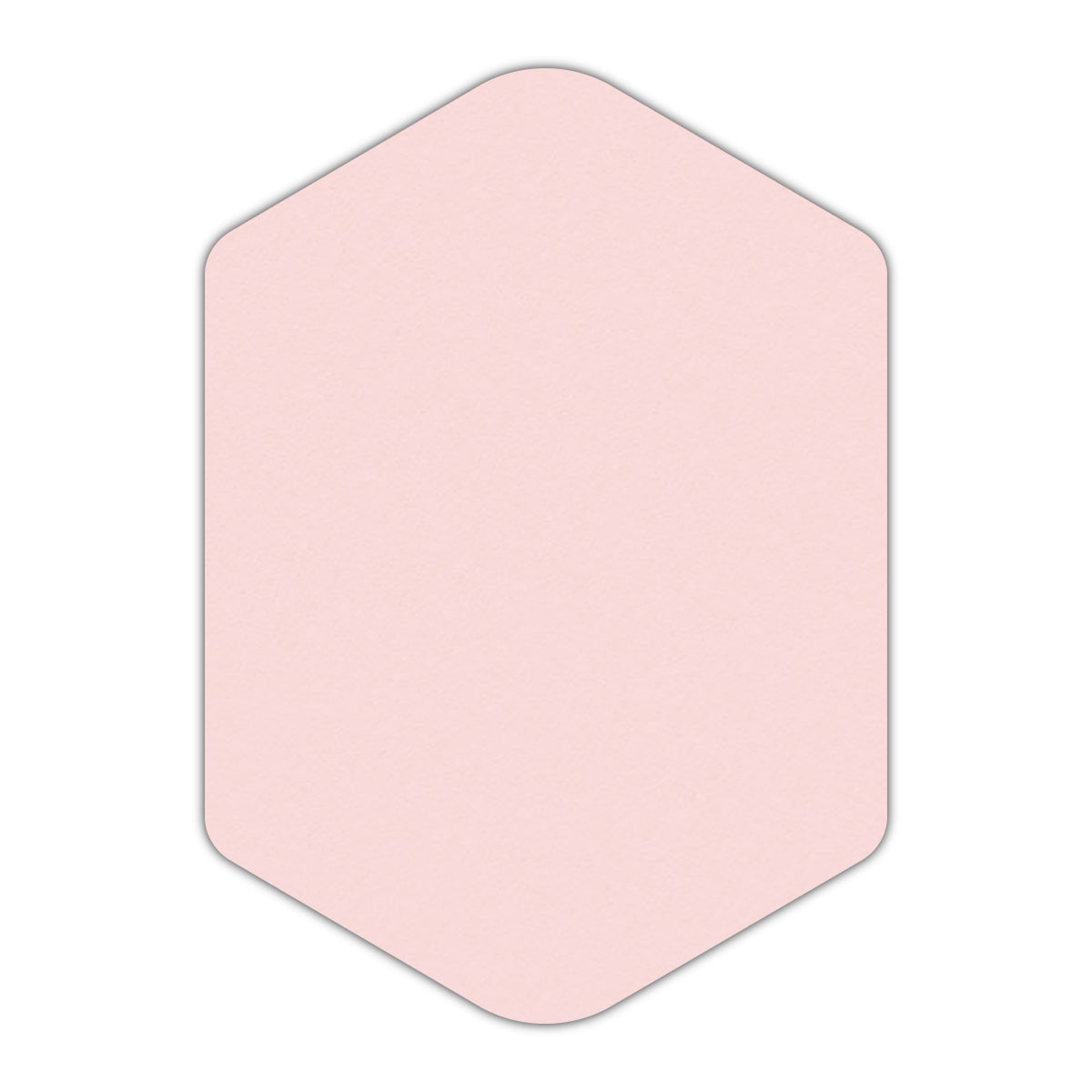CMYK Print on Pastel Pink Cardstock | Shape P3 | 6" x 9"