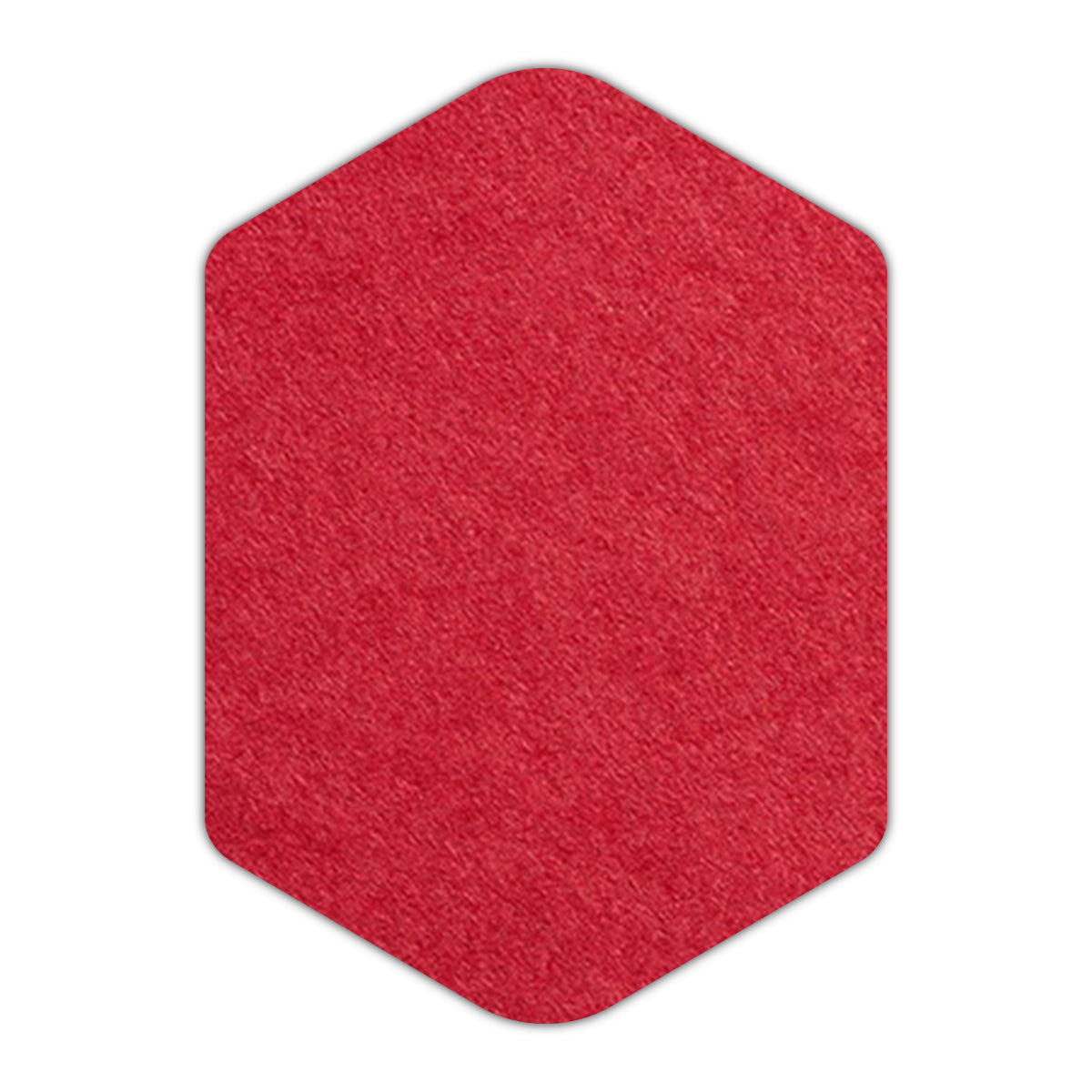 CMYK Print on Scarlet Red Cardstock | Shape P3 | 4.25" x 5.5"