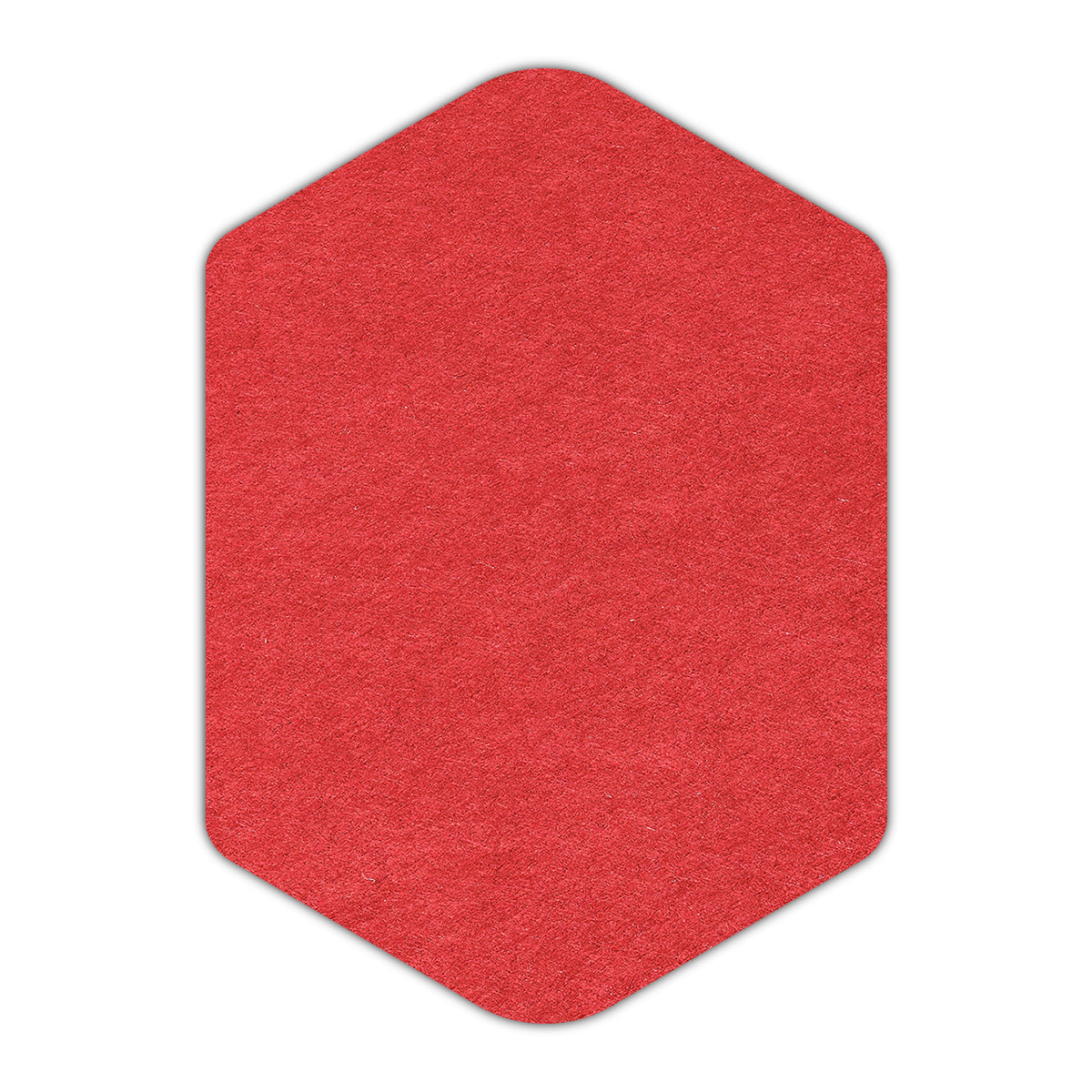 CMYK Print on Vermilion Cardstock | Shape P3 | 2" x 3.5"