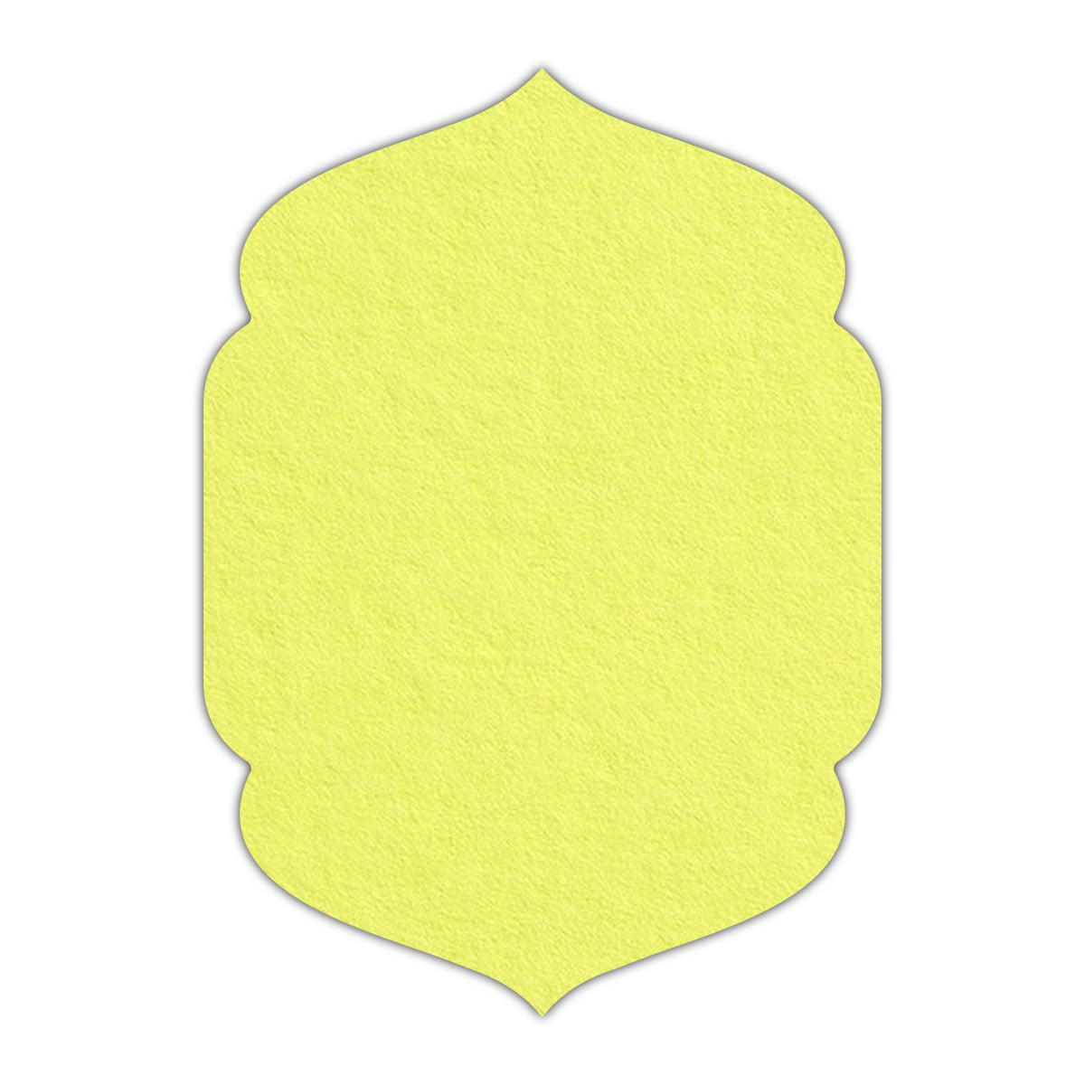 CMYK Print on Key Lime Cardstock | Shape P4 | 4.25" x 5.5"