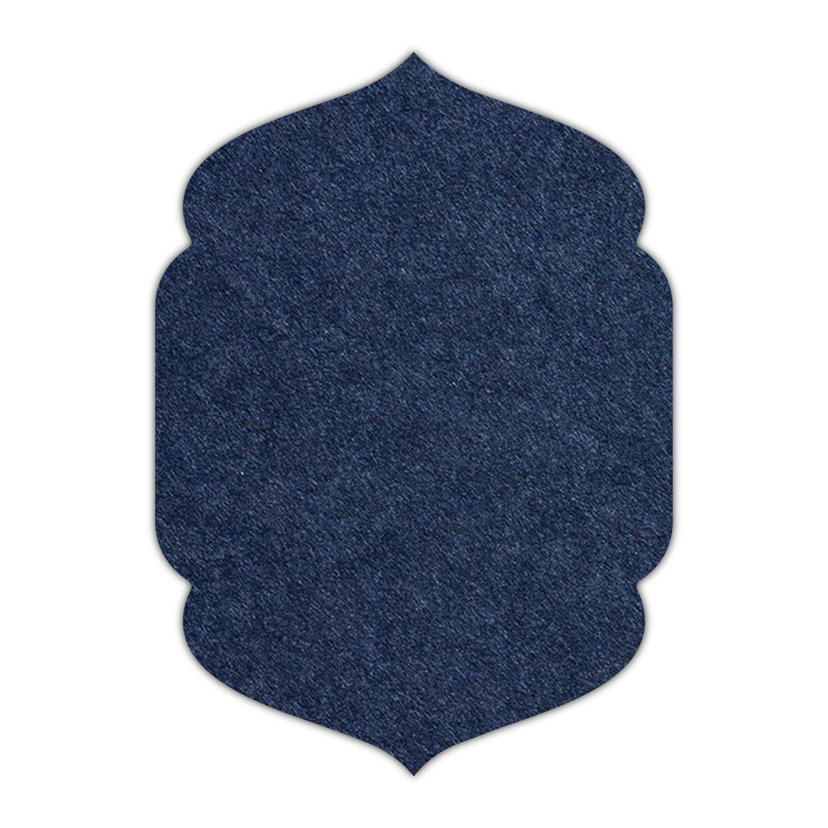 CMYK Print on Midnight Blue Cardstock | Shape P4 | 11" x 14"