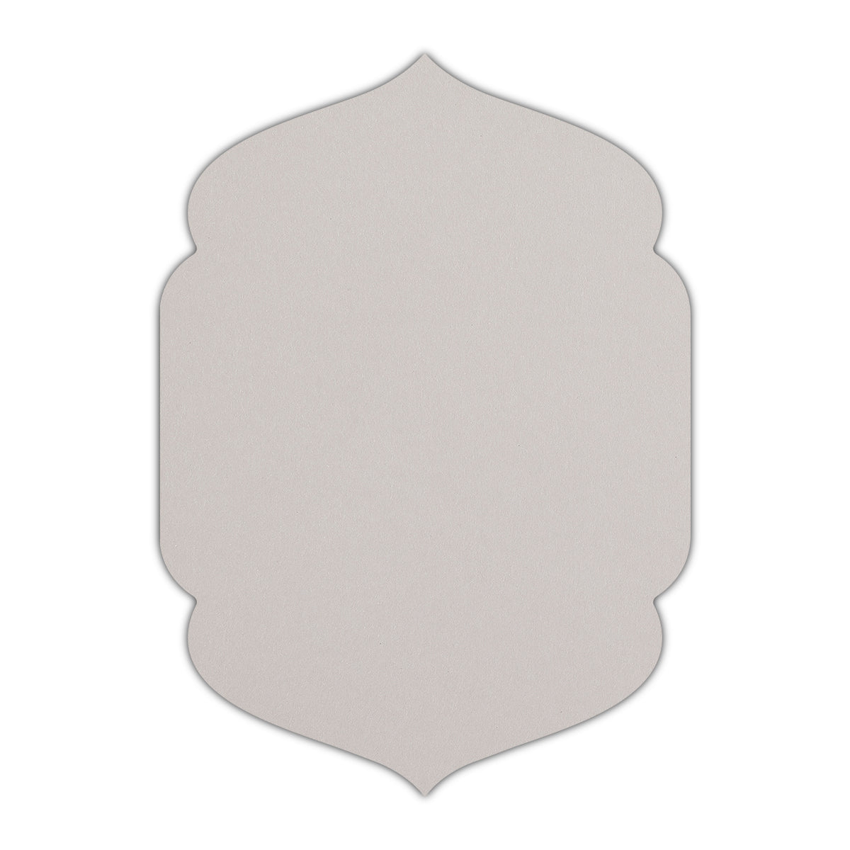 CMYK Print on Pale Grey Cardstock | Shape P4 | 2.5" x 3.5"