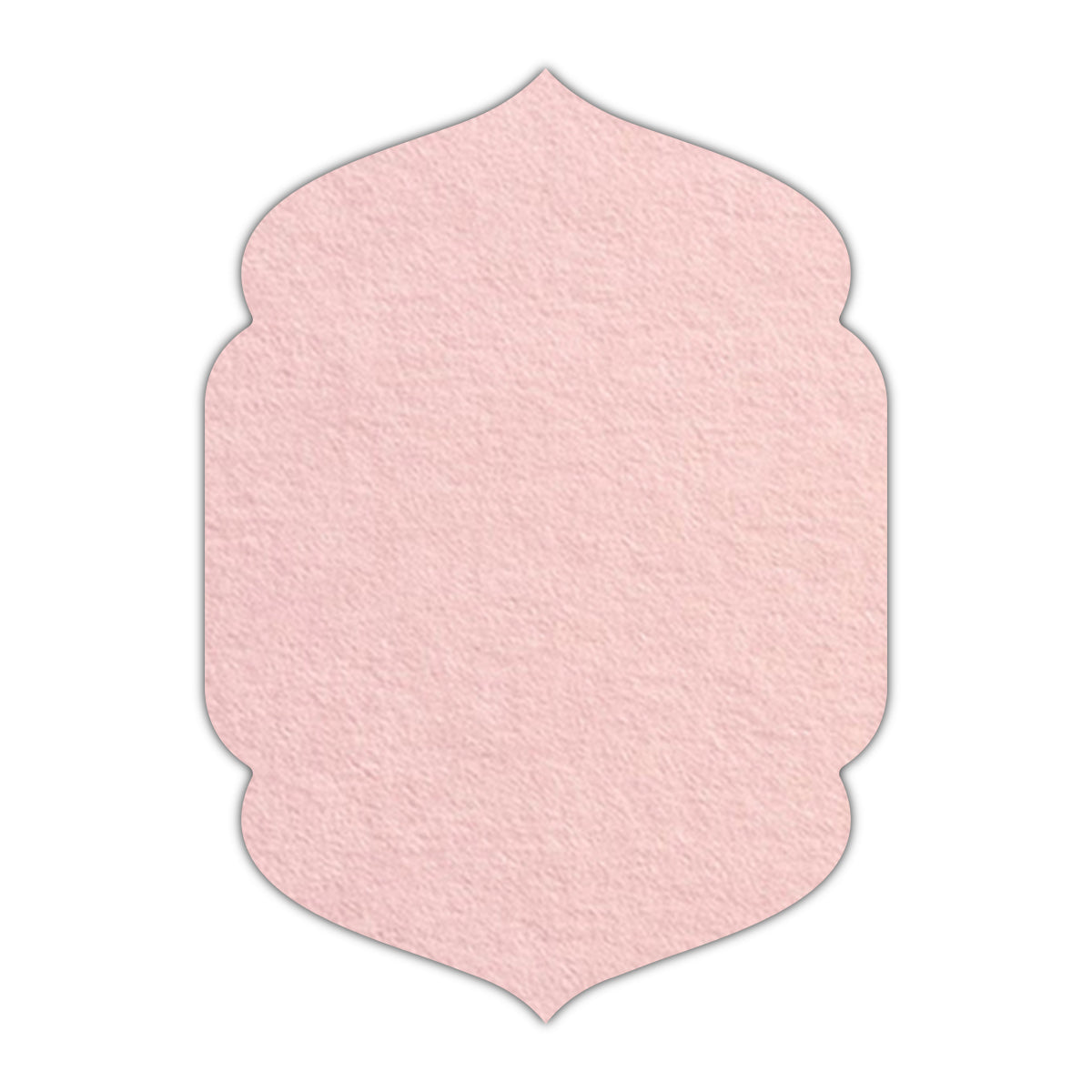 CMYK Print on Rosa Cardstock | Shape P4 | 2" x 3.5"