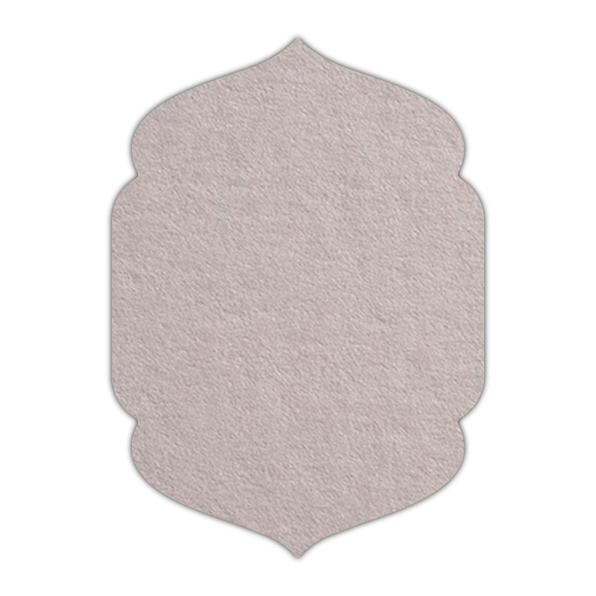 CMYK Print on Timberwolf Gray Cardstock | Shape P4 | 8" x 10"