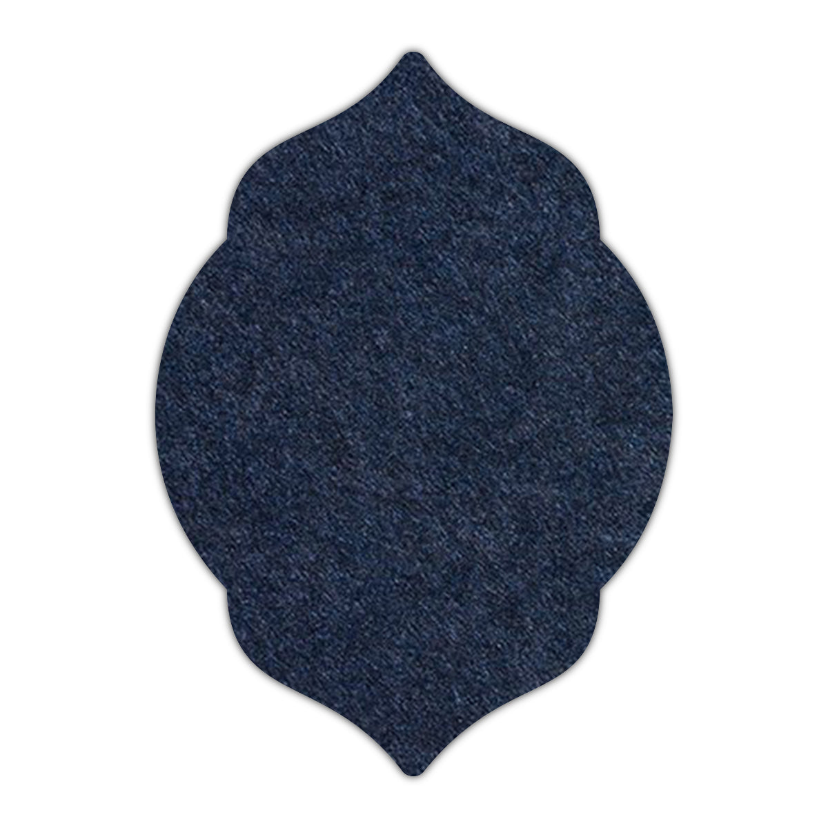 CMYK Print on Dark Navy Blue Cardstock | Shape P5 | 5" x 7"