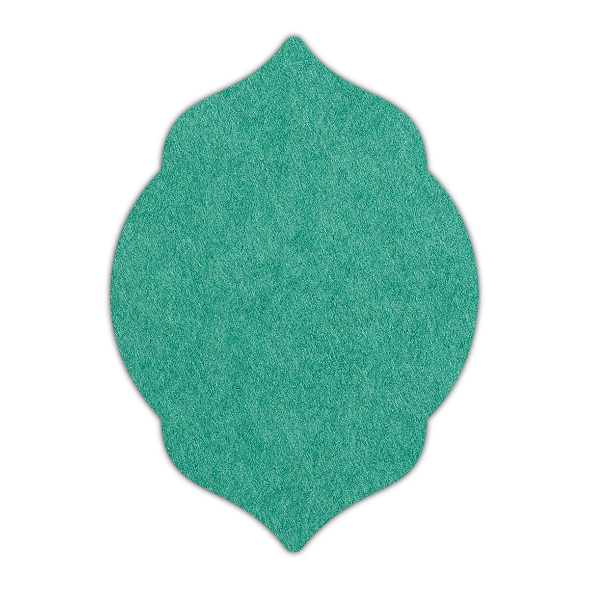 CMYK Print on Emerald Cardstock | Shape P5 | 3.5" x 5"