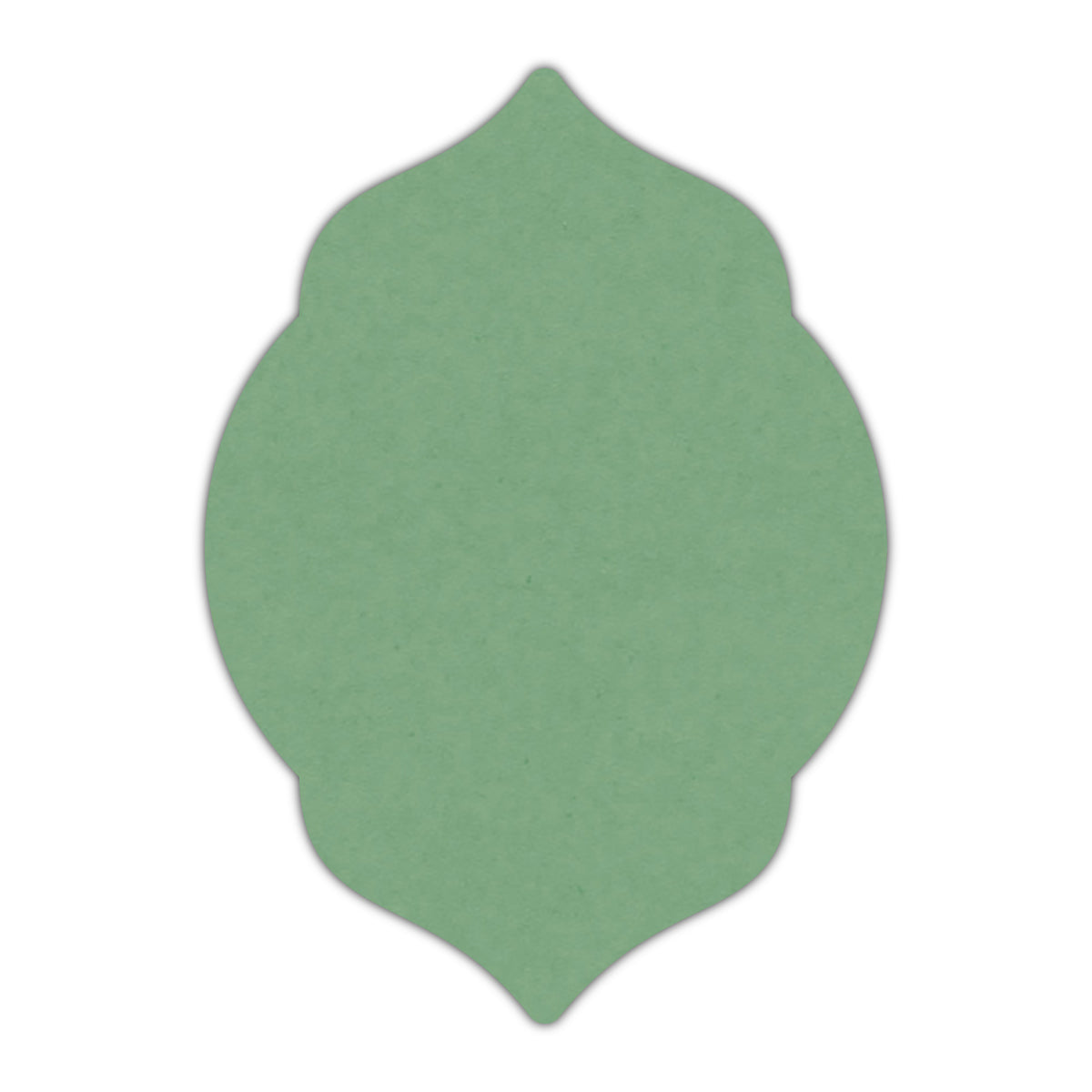 CMYK Print on Matcha Tea Cardstock | Shape P5 | 5" x 8"