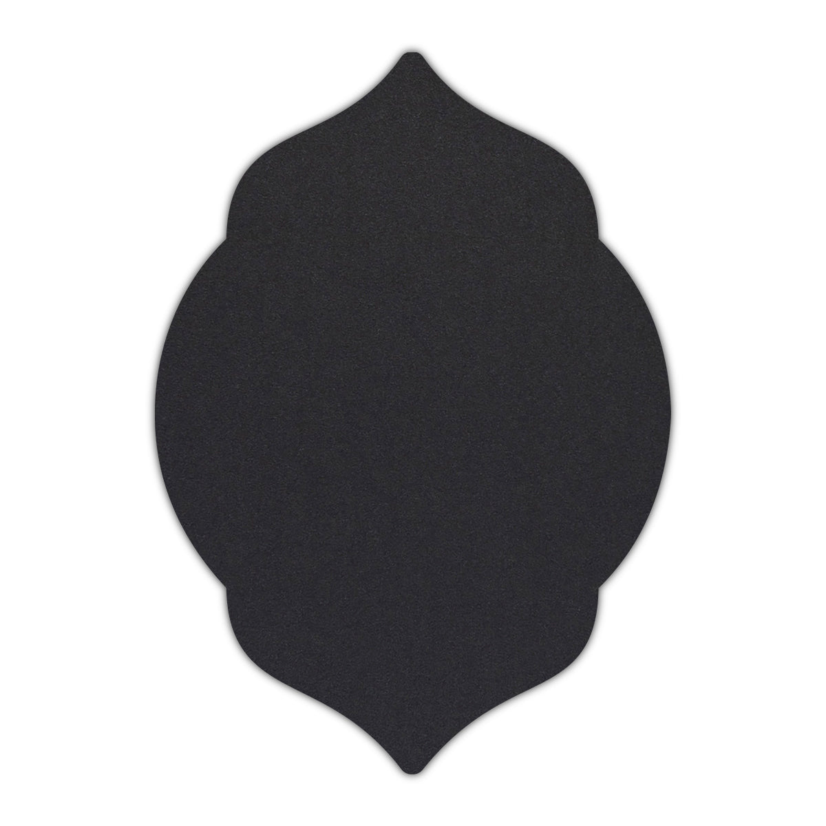 CMYK Print on Shimmer Onyx Cardstock | Shape P5 | 4.25" x 5.5"