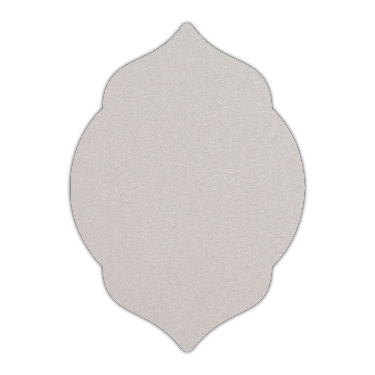 CMYK Print on Pale Grey Cardstock | Shape P5 | 3" x 4"