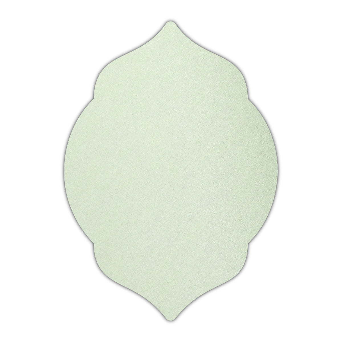 CMYK Print on Pistachio Cardstock | Shape P5 | 5.5" x 8.5"