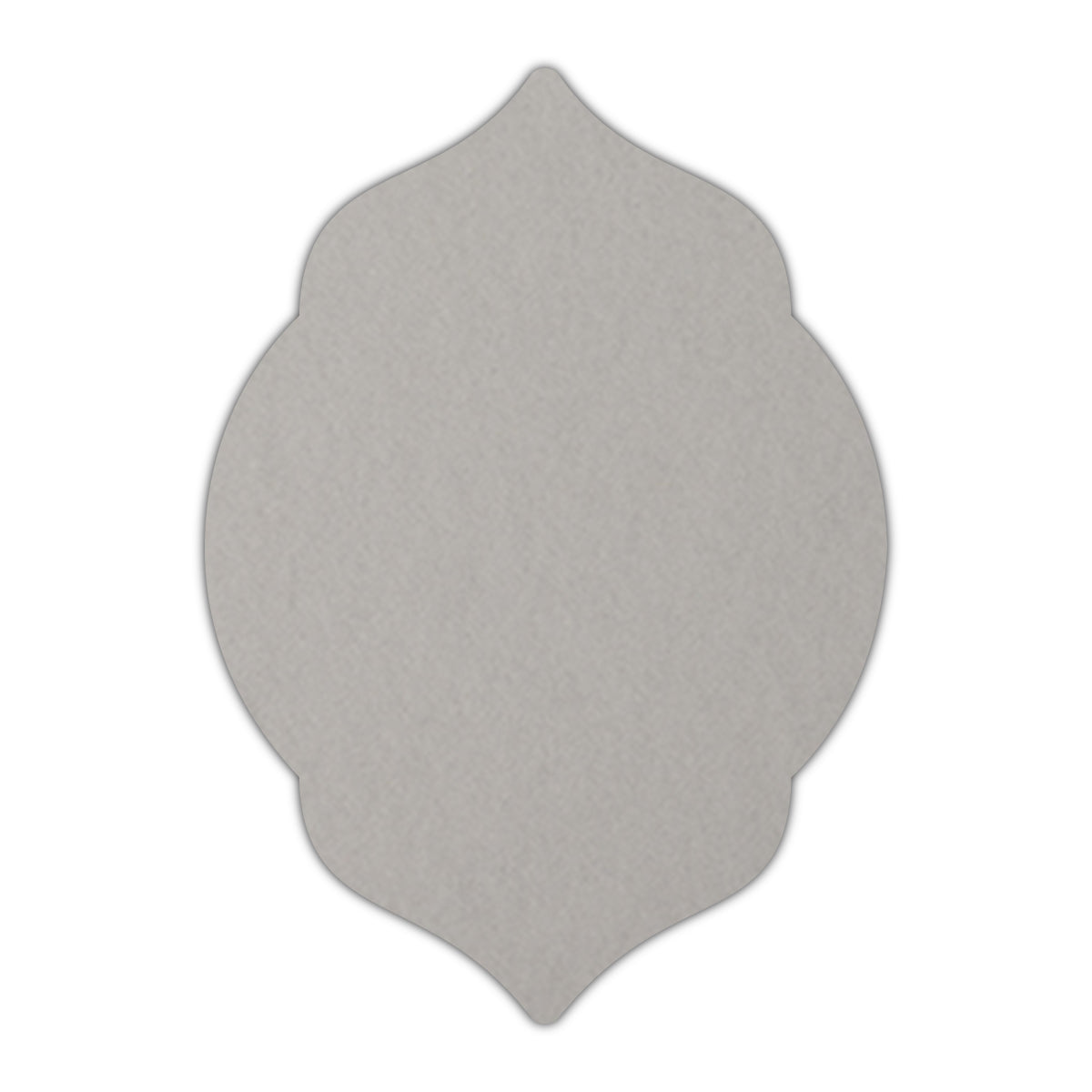 CMYK Print on Real Grey Cardstock | Shape P5 | 12" x 18"