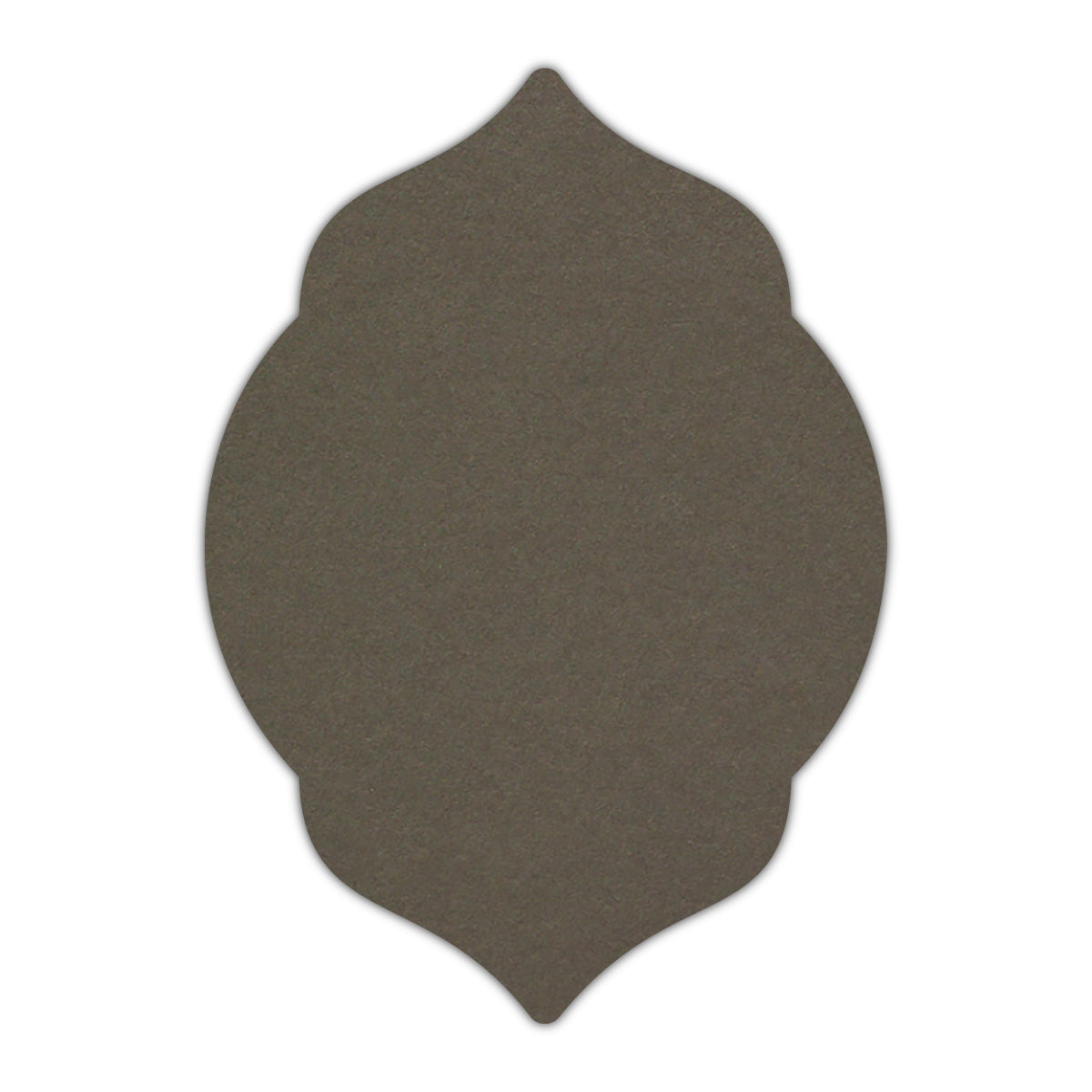 CMYK Print on Sombre Grey Cardstock | Shape P5 | 11" x 14"