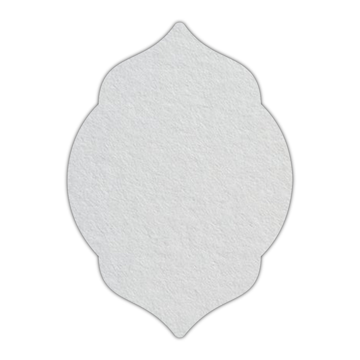 CMYK Print on Signature White Cardstock | Shape P5 | 2" x 3"