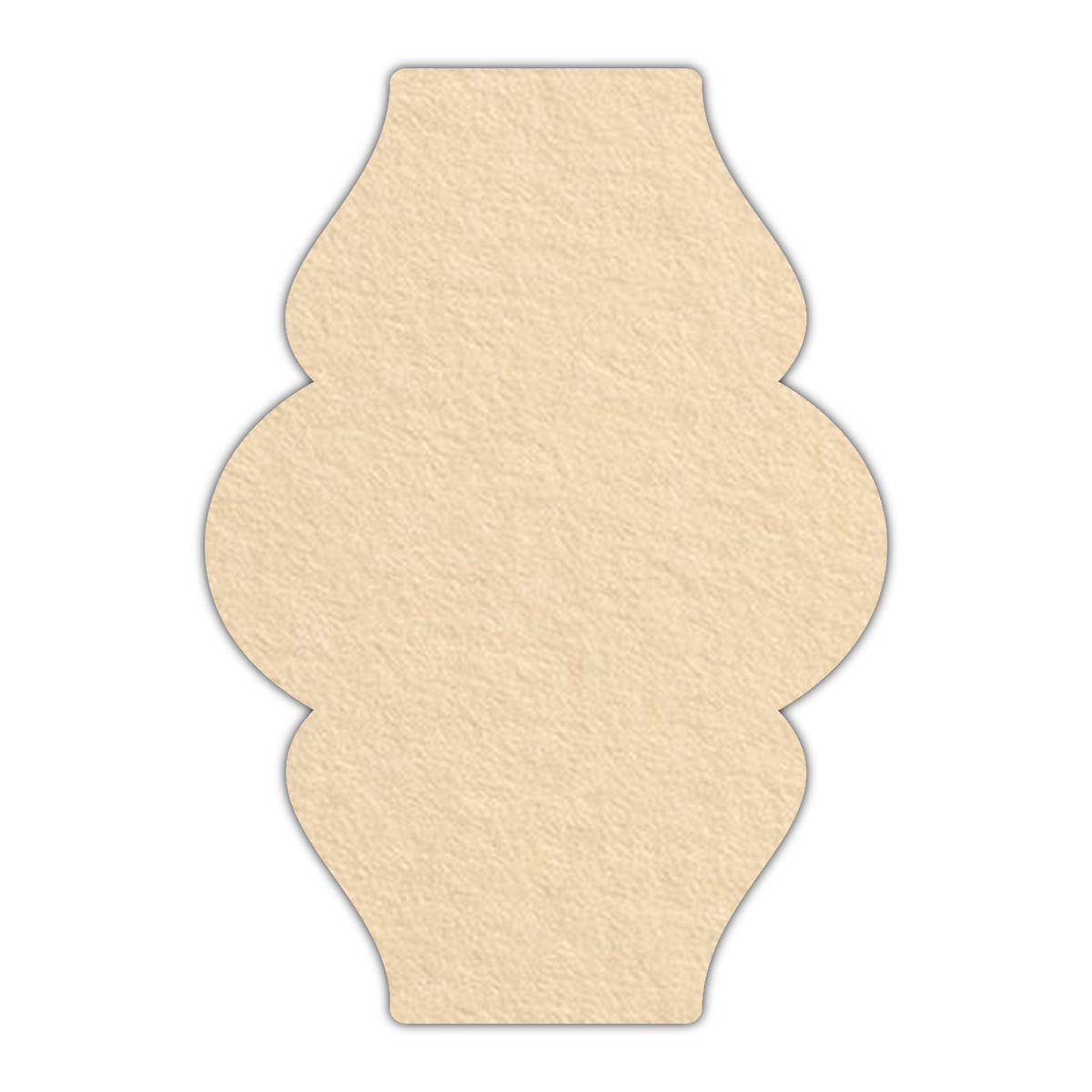 CMYK Print on Antique Ivory Cardstock | Shape P6 | 5.5" x 8.5"