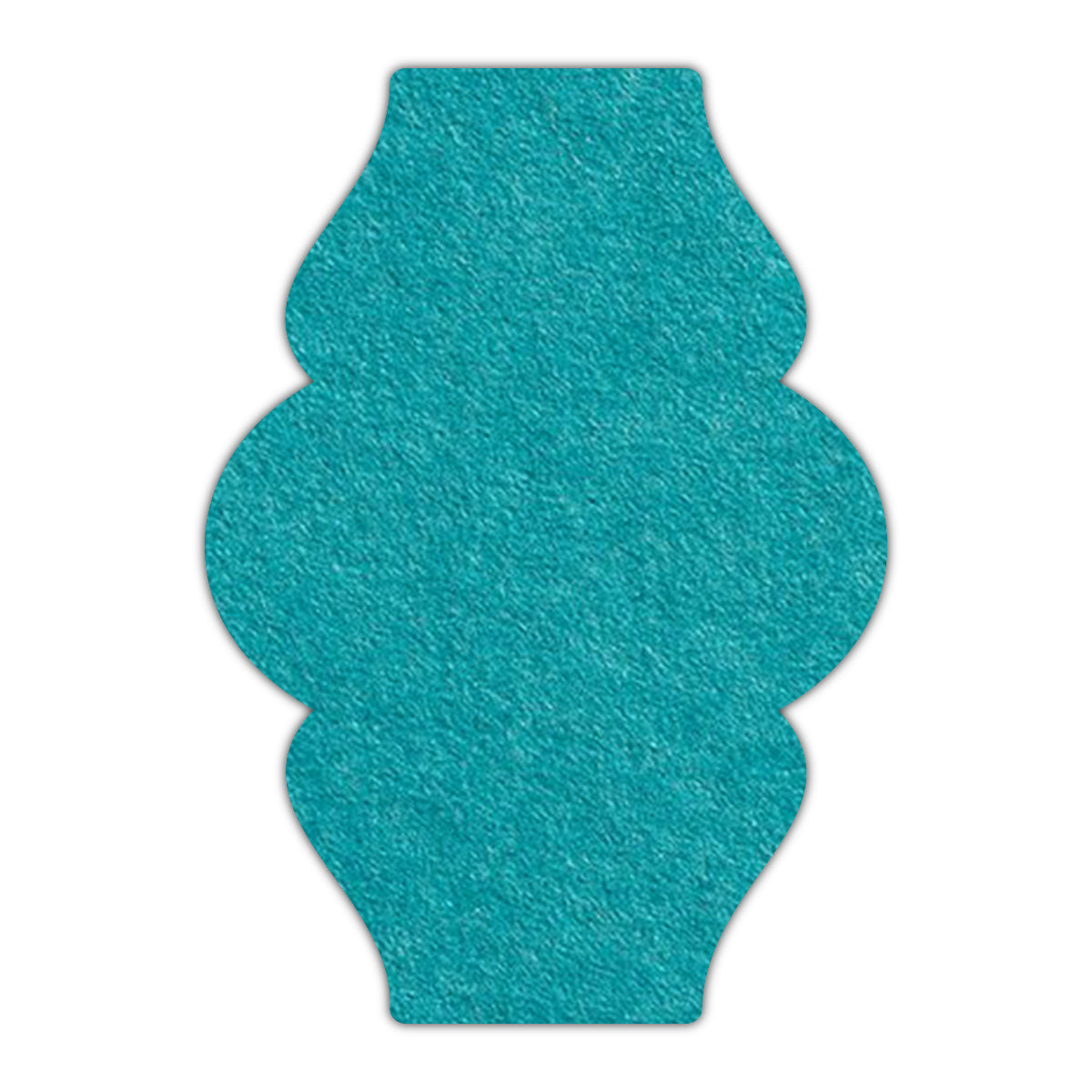 CMYK Print on Aqua Blue Cardstock | Shape P6 | 6" x 9"