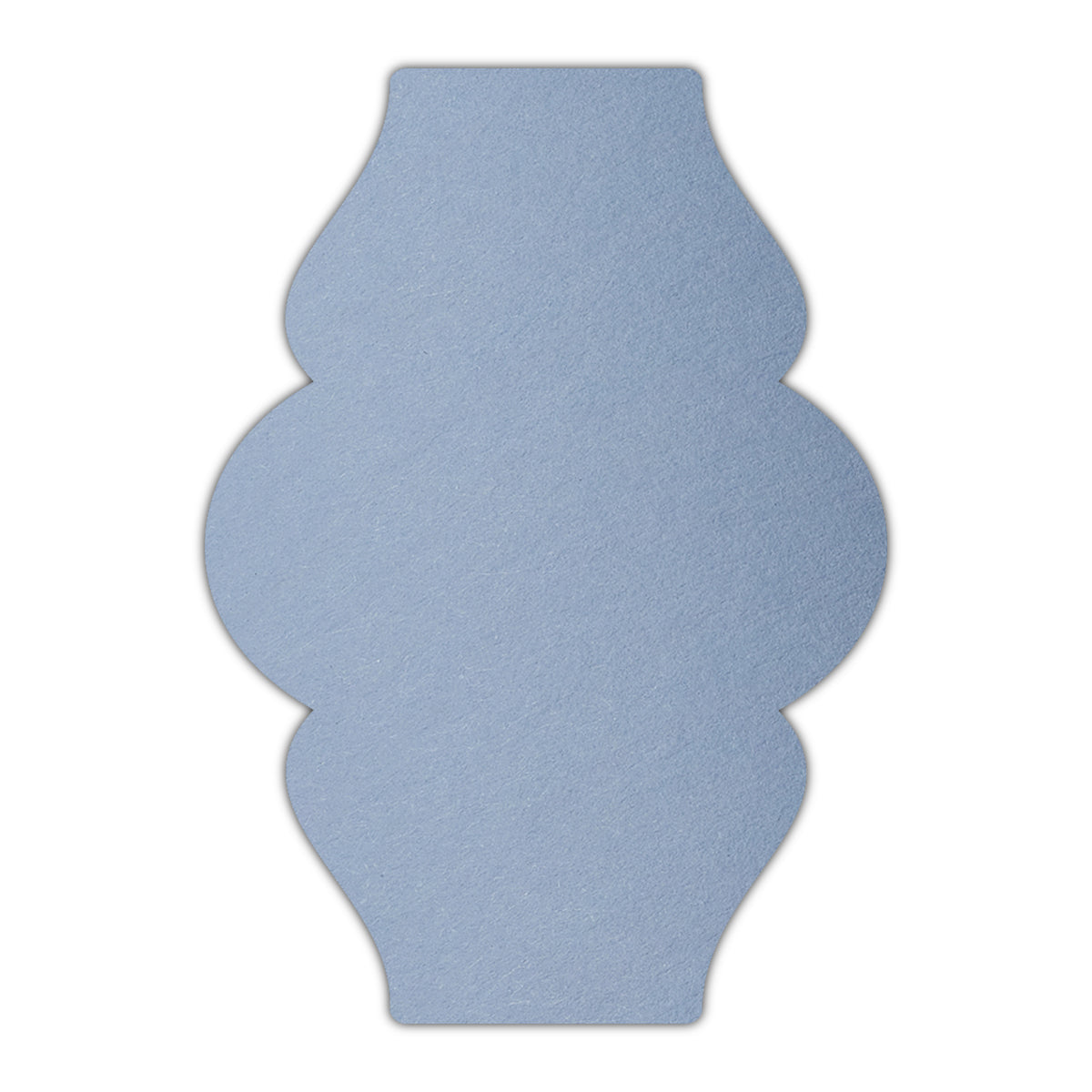 CMYK Print on Azure Blue Cardstock | Shape P6 | 11" x 17"