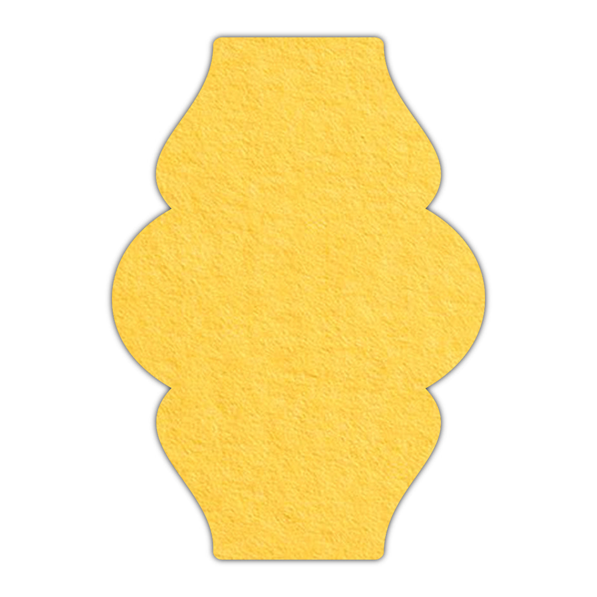 CMYK Print on Canary Yellow Cardstock | Shape P6 | 8.5" x 11"