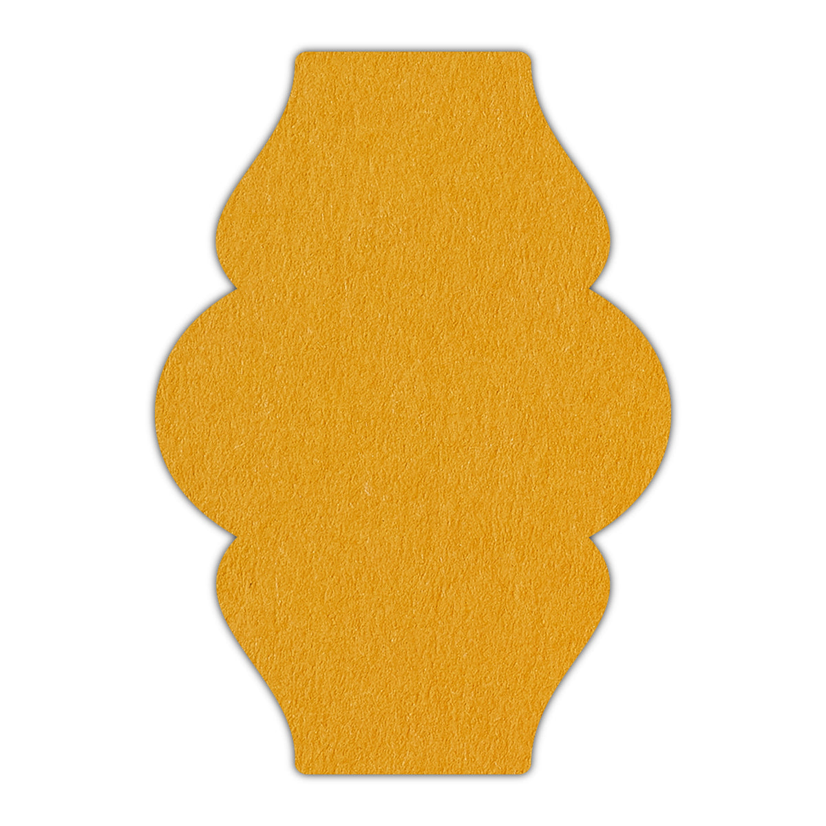 CMYK Print on Citrine Cardstock | Shape P6 | 3" x 5"