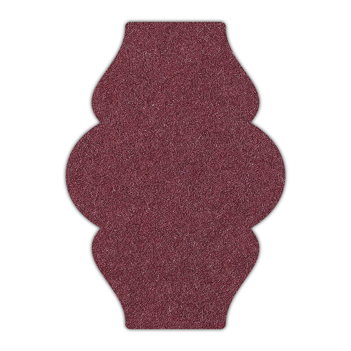 CMYK Print on Claret Cardstock | Shape P6 | 6" x 9"