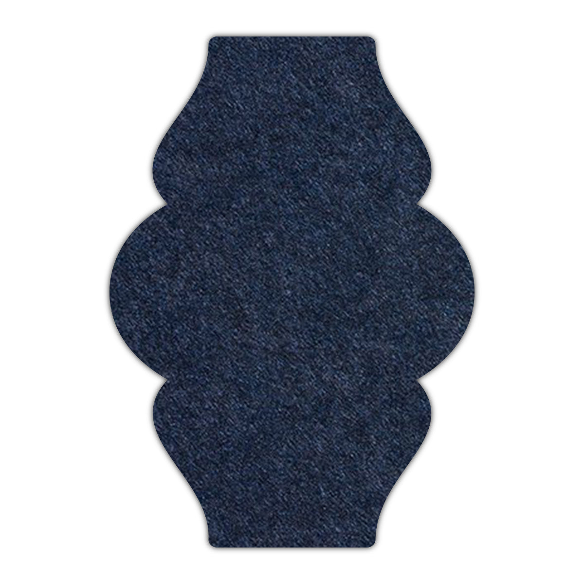 CMYK Print on Dark Navy Blue Cardstock | Shape P6 | 4.25" x 5.5"