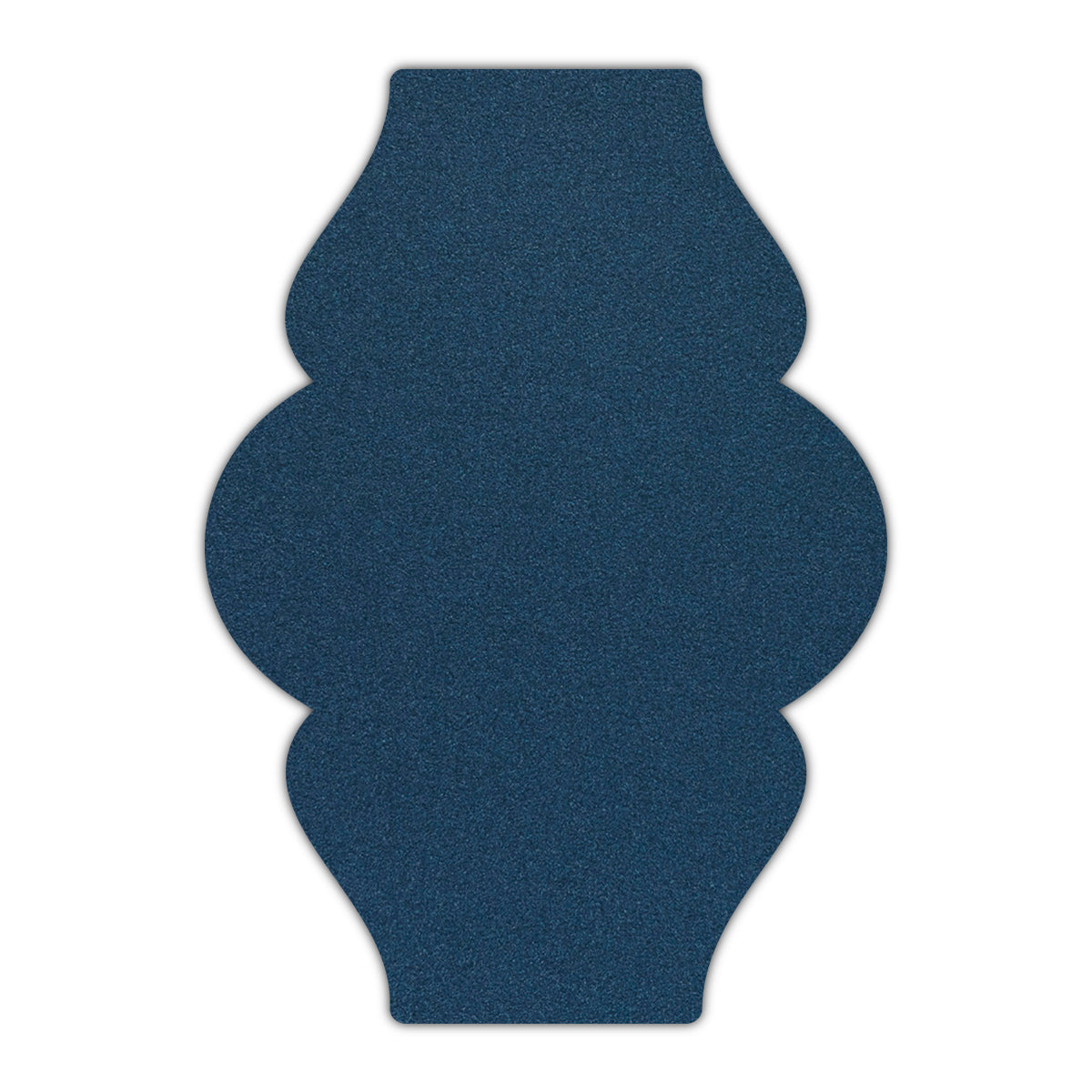 CMYK Print on Shimmer Lapis Cardstock | Shape P6 | 3" x 4"