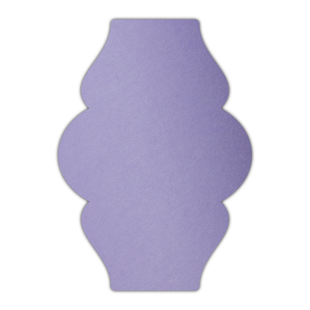 CMYK Print on Lavender Cardstock | Shape P6 | 11" x 17"