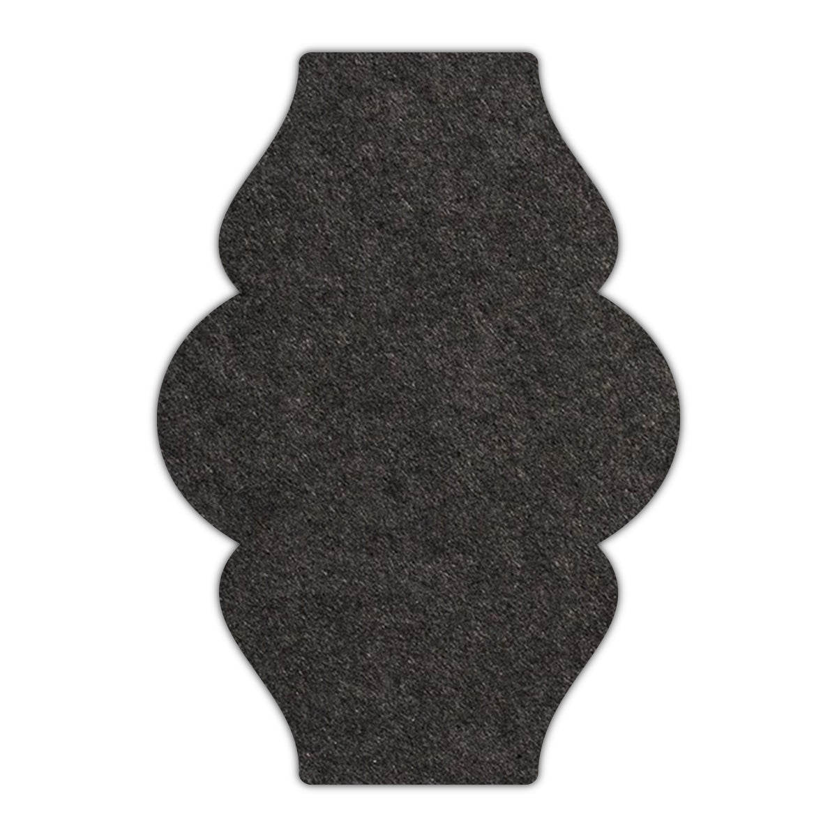 CMYK Print on Licorice Black Cardstock | Shape P6 | 5" x 8"