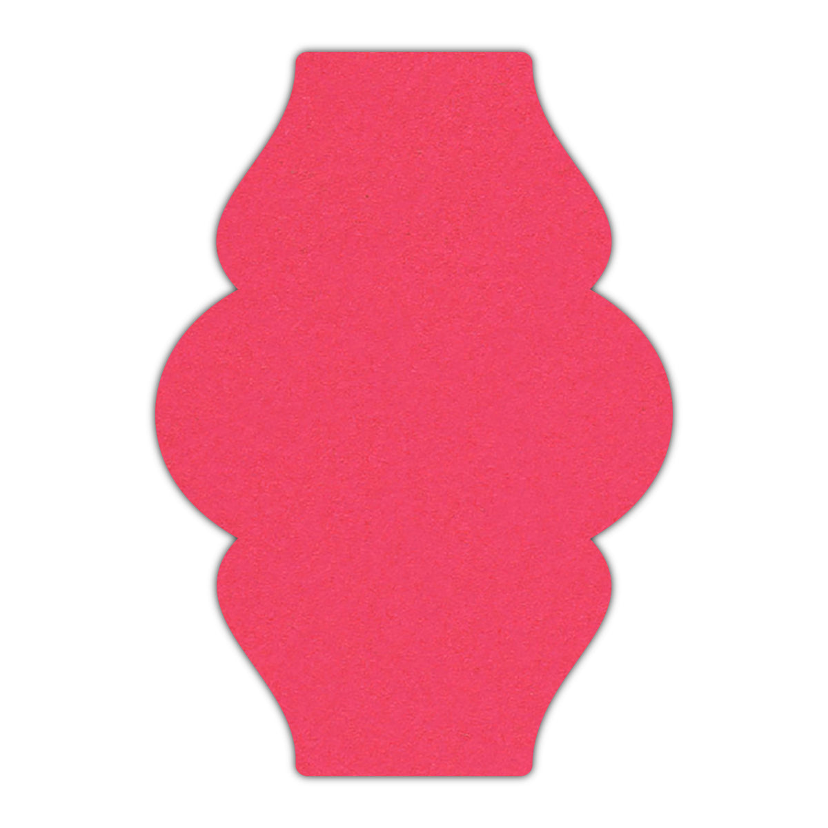 CMYK Print on Lipstick Cardstock | Shape P6 | 8.5" x 11"
