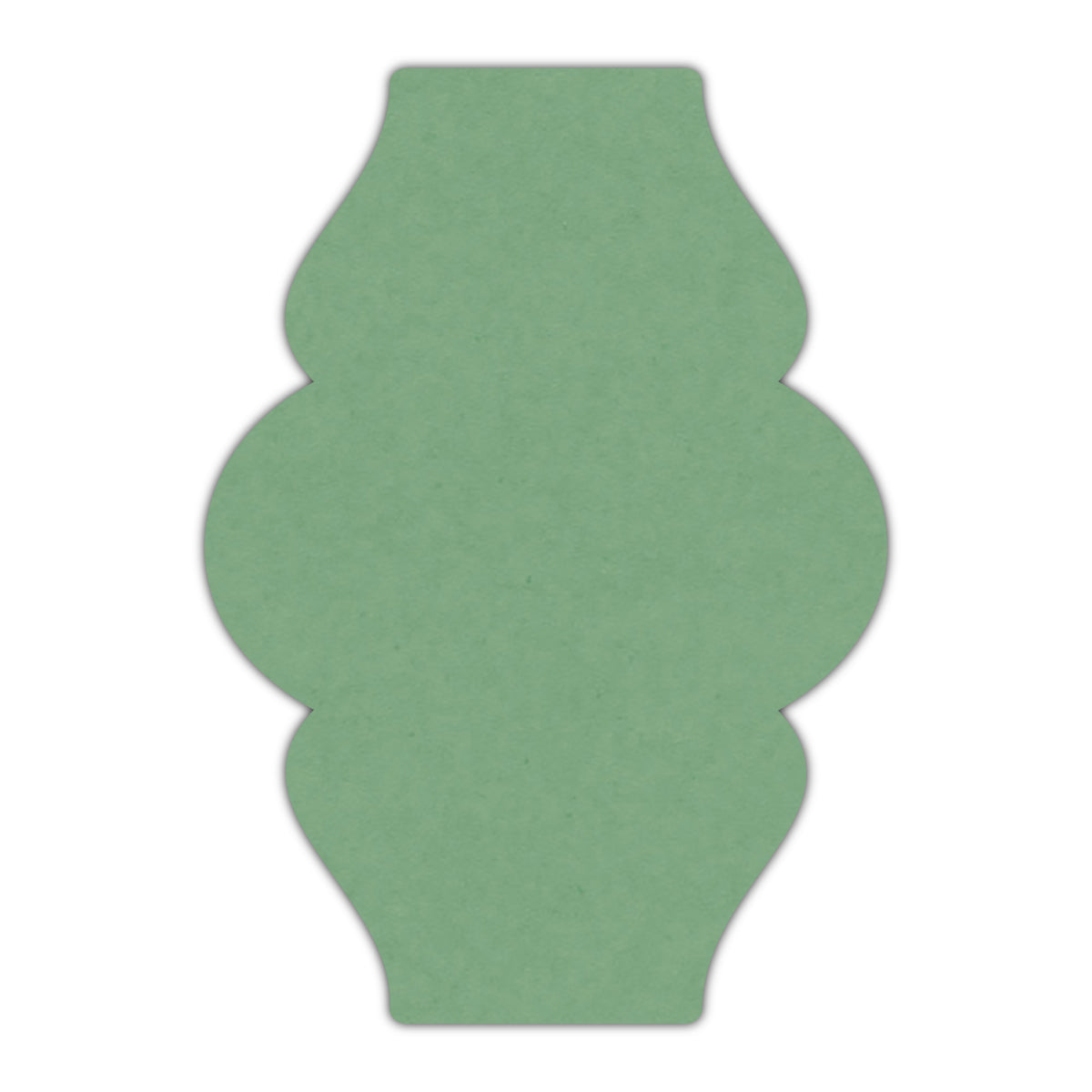 CMYK Print on Matcha Tea Cardstock | Shape P6 | 8.5" x 11"
