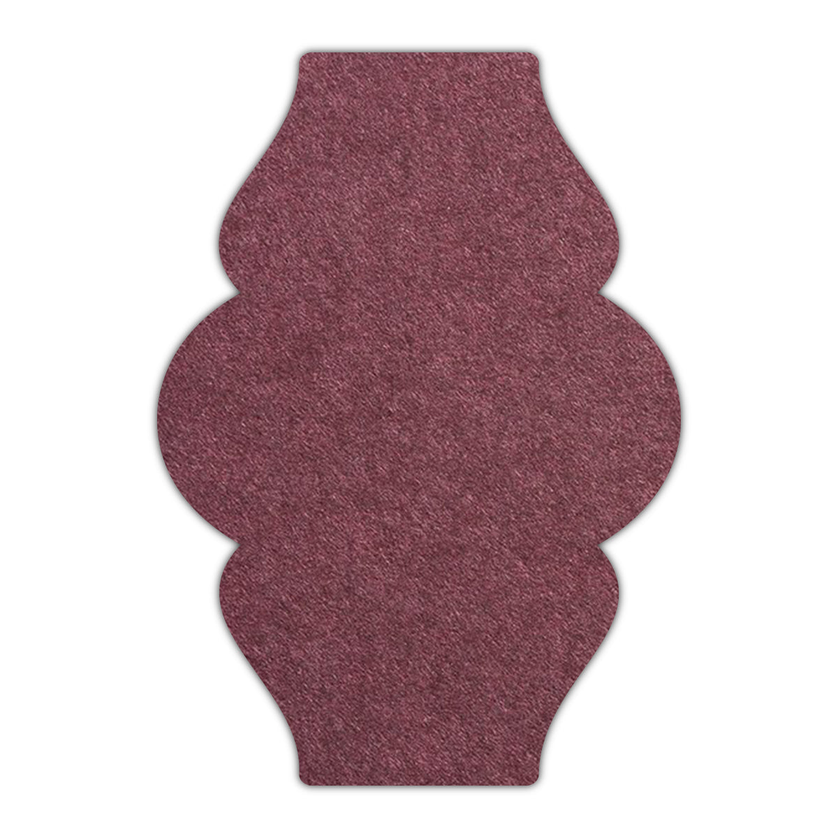 CMYK Print on Merlot Cardstock | Shape P6 | 3.5" x 5"