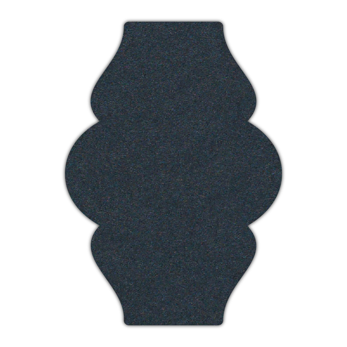 CMYK Print on Navy Blue Cardstock | Shape P6 | 5" x 7"
