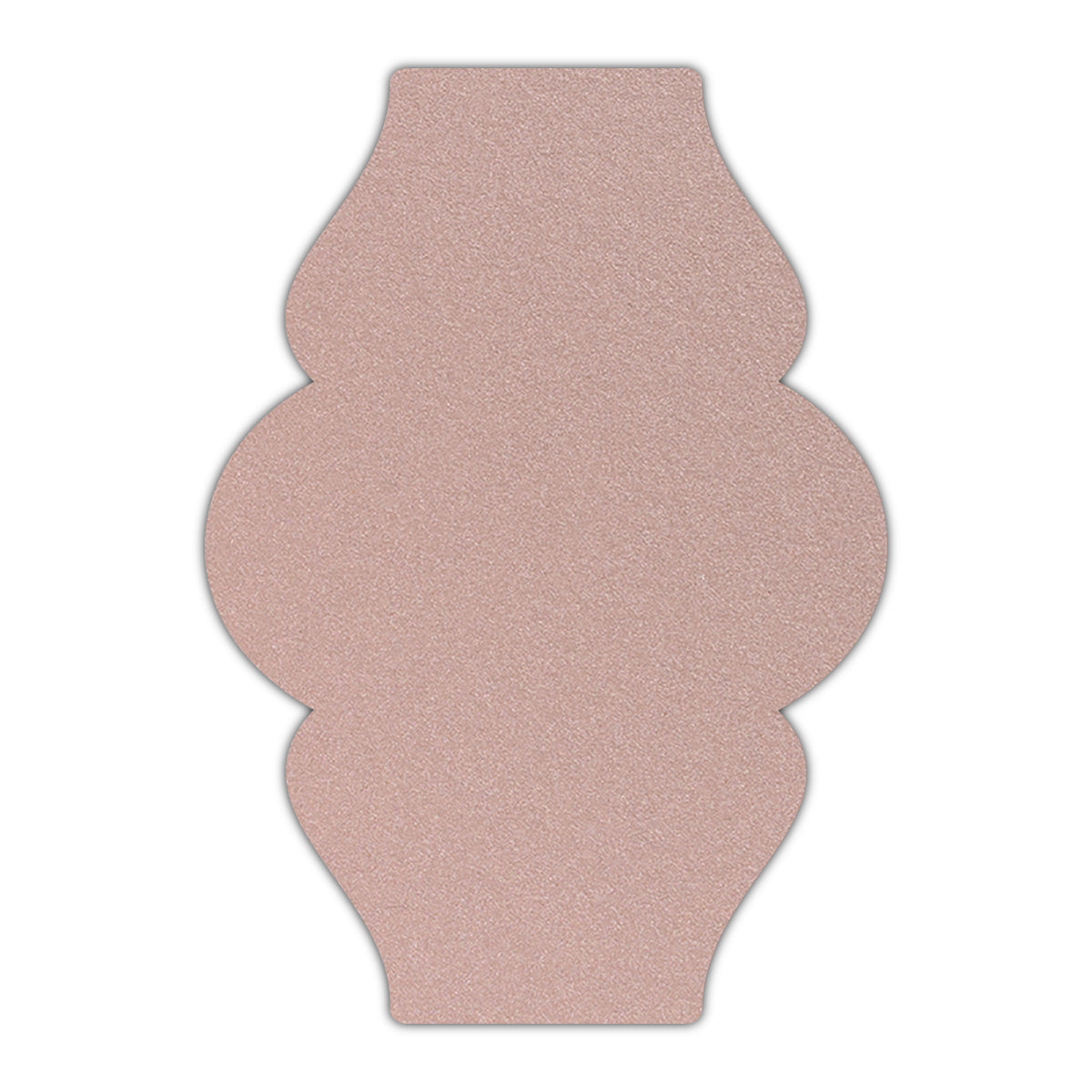 CMYK Print on Shimmer Nude Cardstock | Shape P6 | 11" x 17"