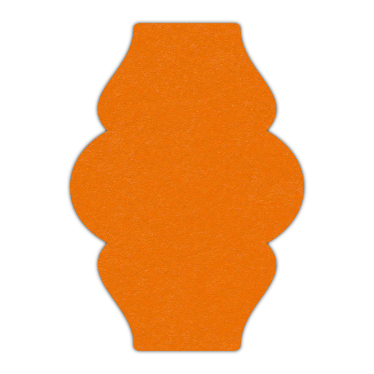 CMYK Print on Pumpkin Cardstock | Shape P6 | 5.5" x 8.5"