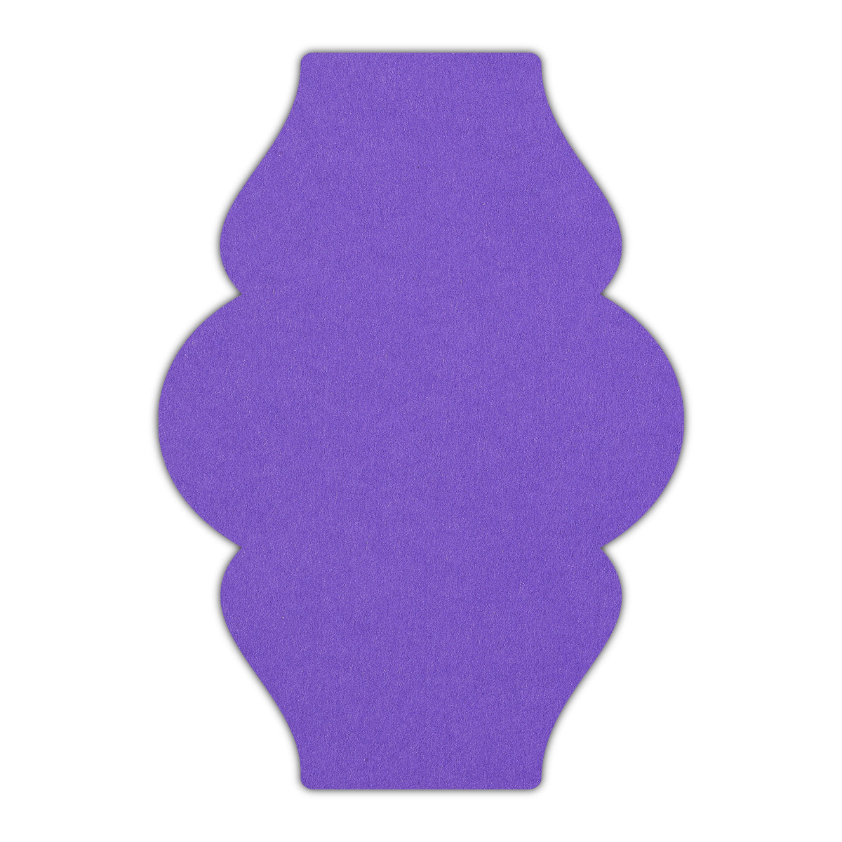 CMYK Print on Purple Cardstock | Shape P6 | 11" x 14"