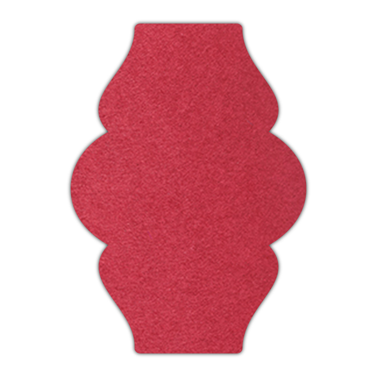 CMYK Print on Scarlet Cardstock | Shape P6 | 5" x 8"