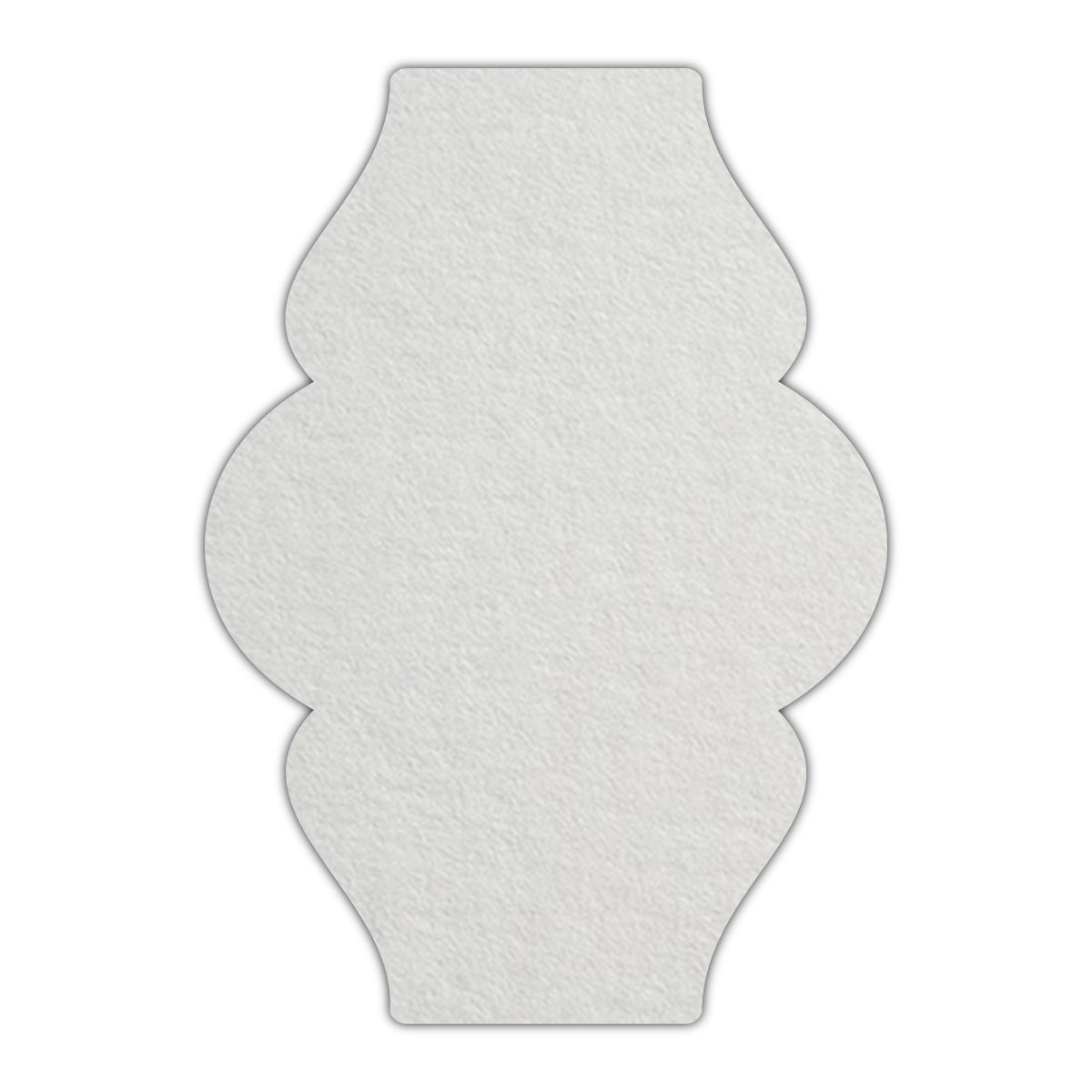 CMYK Print on Sea Grass Cardstock | Shape P6 | 3" x 4"