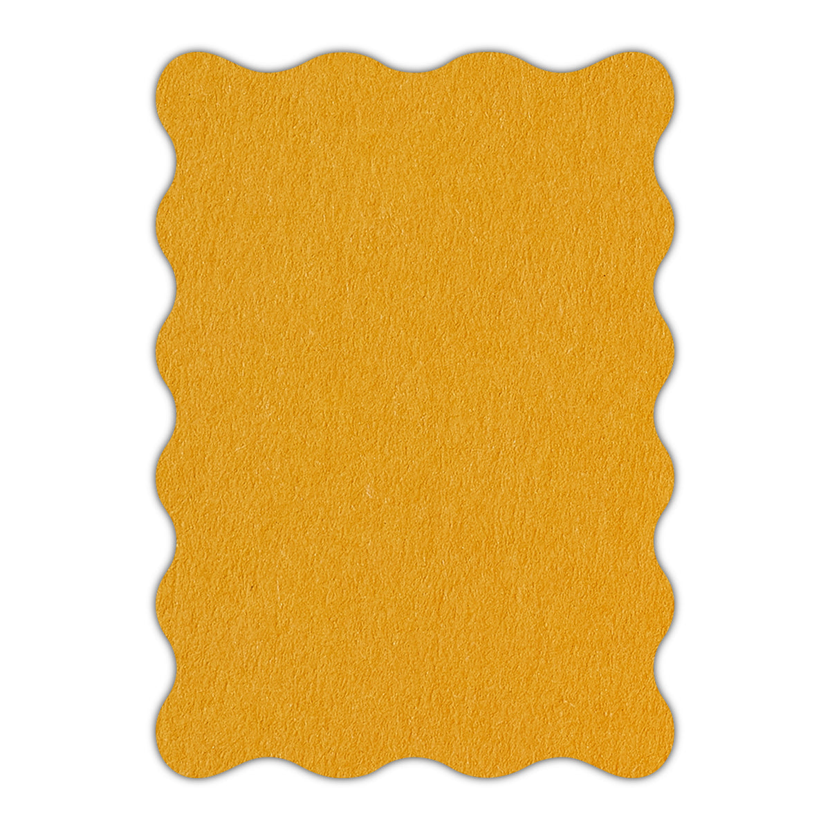 CMYK Print on Citrine Cardstock | Shape P73 | 2" x 3"