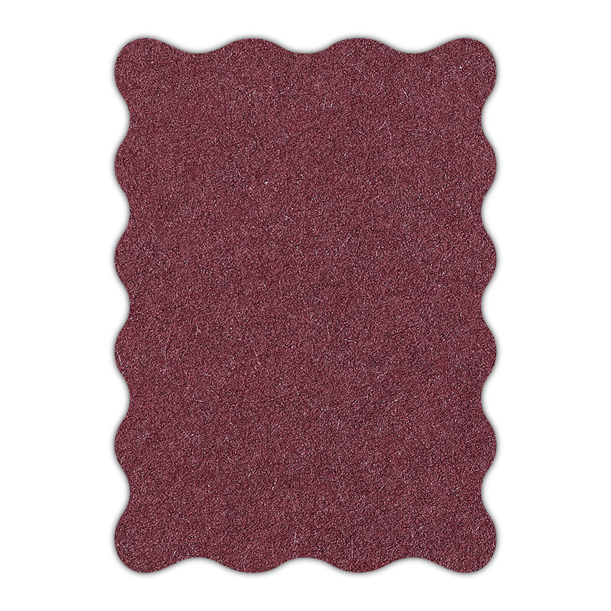 CMYK Print on Claret Cardstock | Shape P73 | 3" x 4"