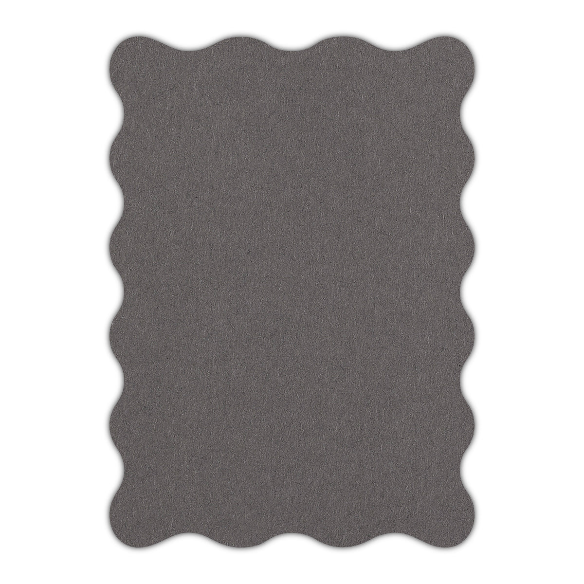 CMYK Print on Dark Grey Cardstock | Shape P73 | 3.5" x 5"