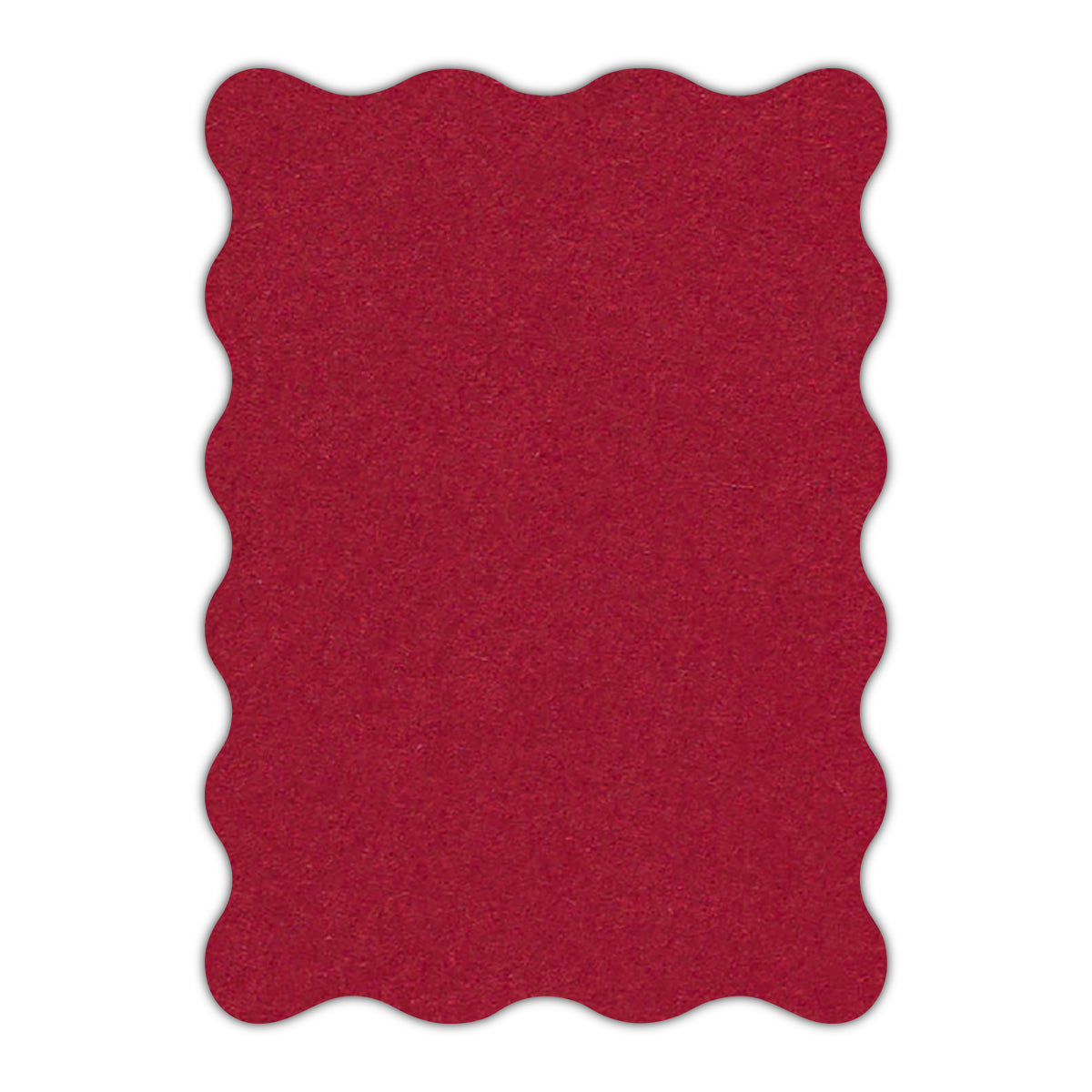 CMYK Print on Guardsman Red Cardstock | Shape P73 | 6" x 9"