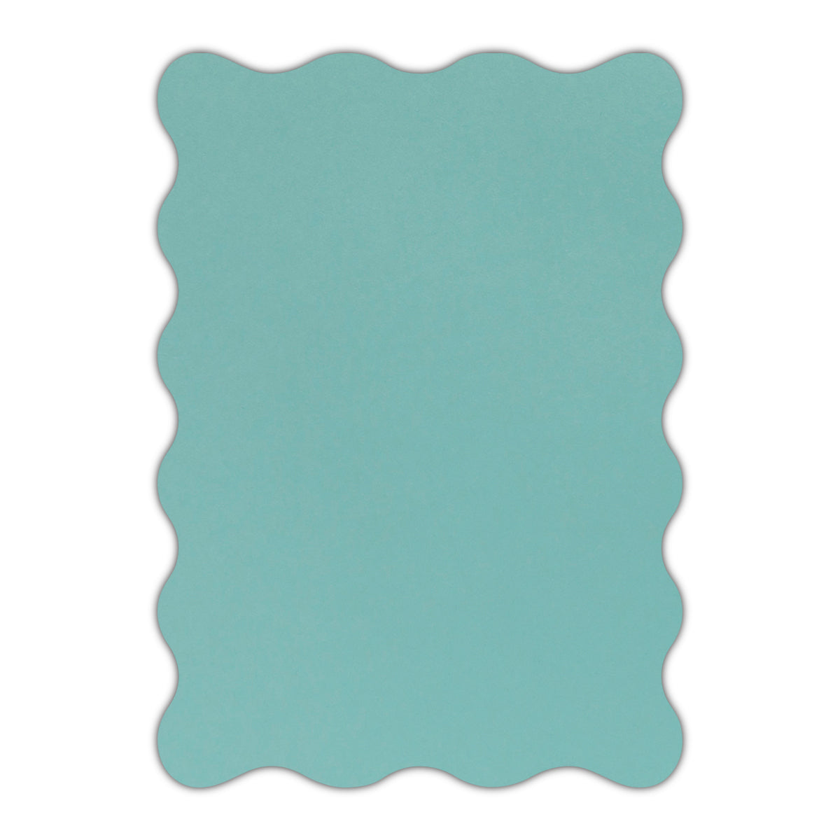 CMYK Print on Shimmer Lagoon Cardstock | Shape P73 | 11" x 17"