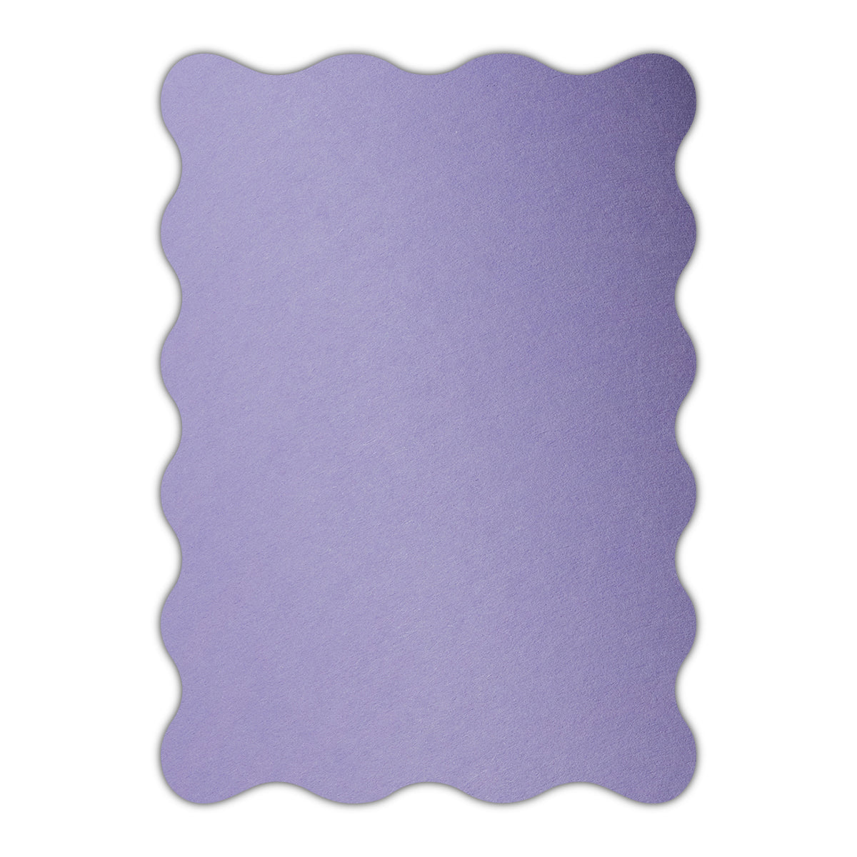 CMYK Print on Lavender Cardstock | Shape P73 | 3.5" x 5"