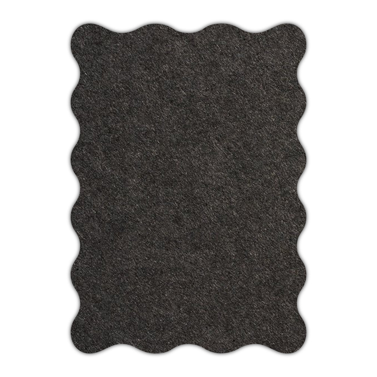 CMYK Print on Licorice Black Cardstock | Shape P73 | 2" x 3"