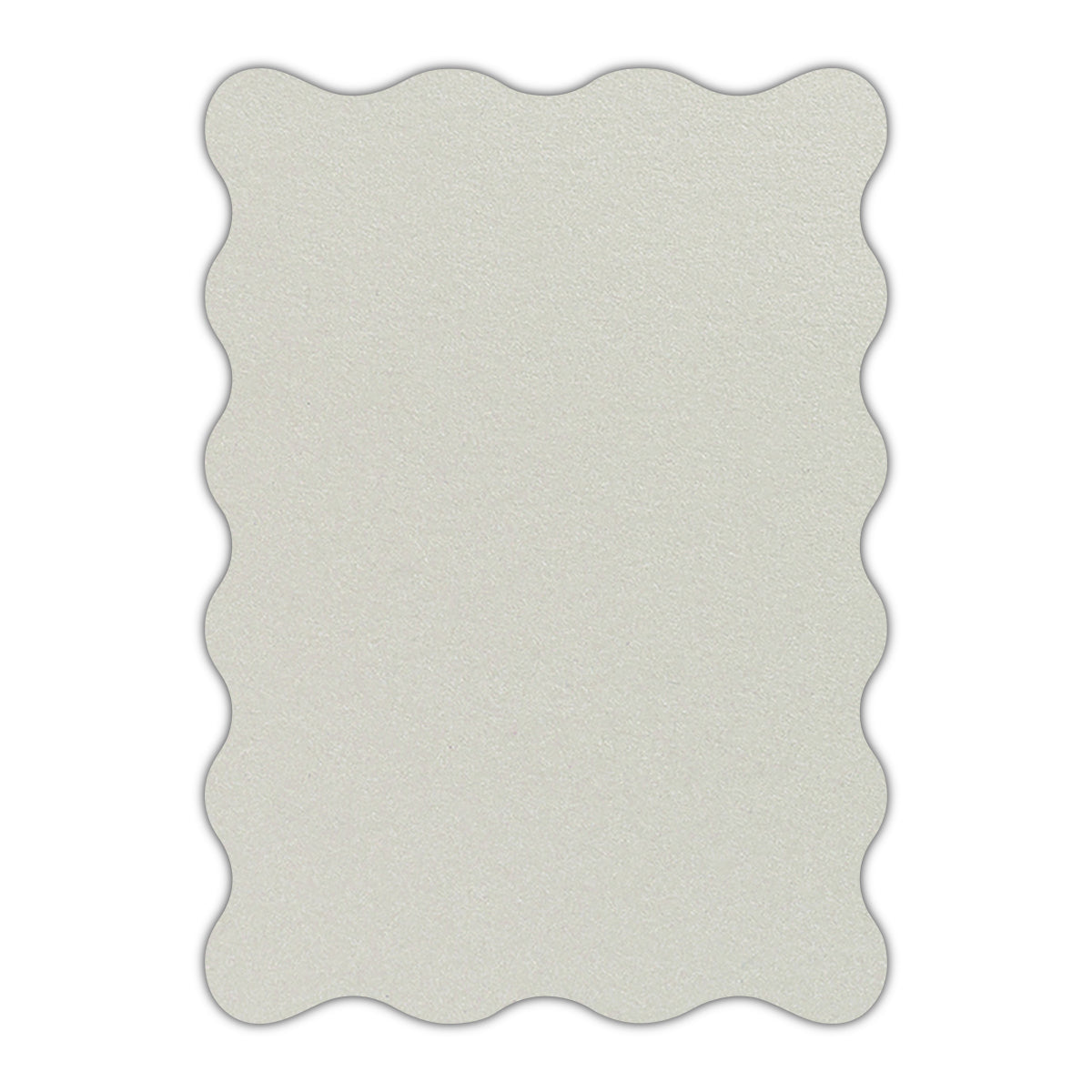 CMYK Print on Shimmer Lustre Cardstock | Shape P73 | 3" x 4"