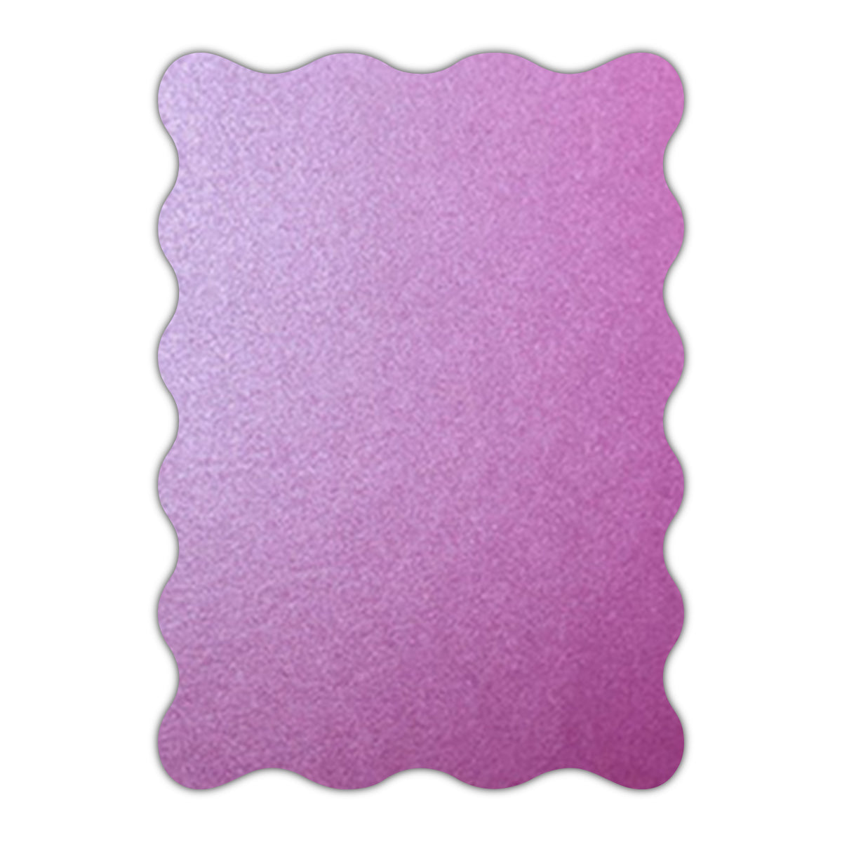 CMYK Print on Shimmer Punch Cardstock | Shape P73 | 2.5" x 3.5"