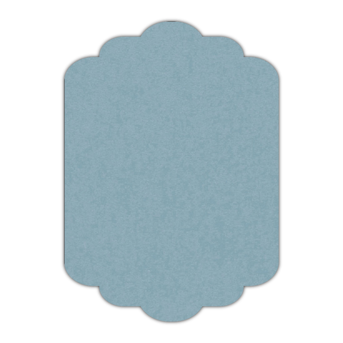 CMYK Print on Baltic Sea Cardstock | Shape P74 | 6" x 9"