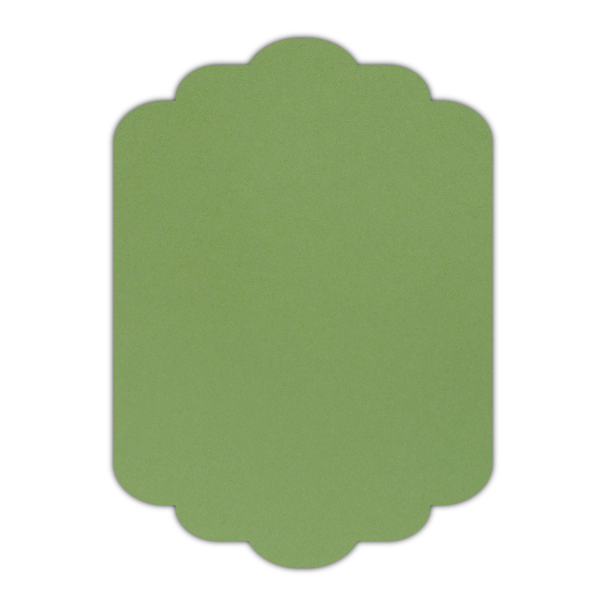 CMYK Print on Shimmer Fairway Cardstock | Shape P74 | 5" x 7"