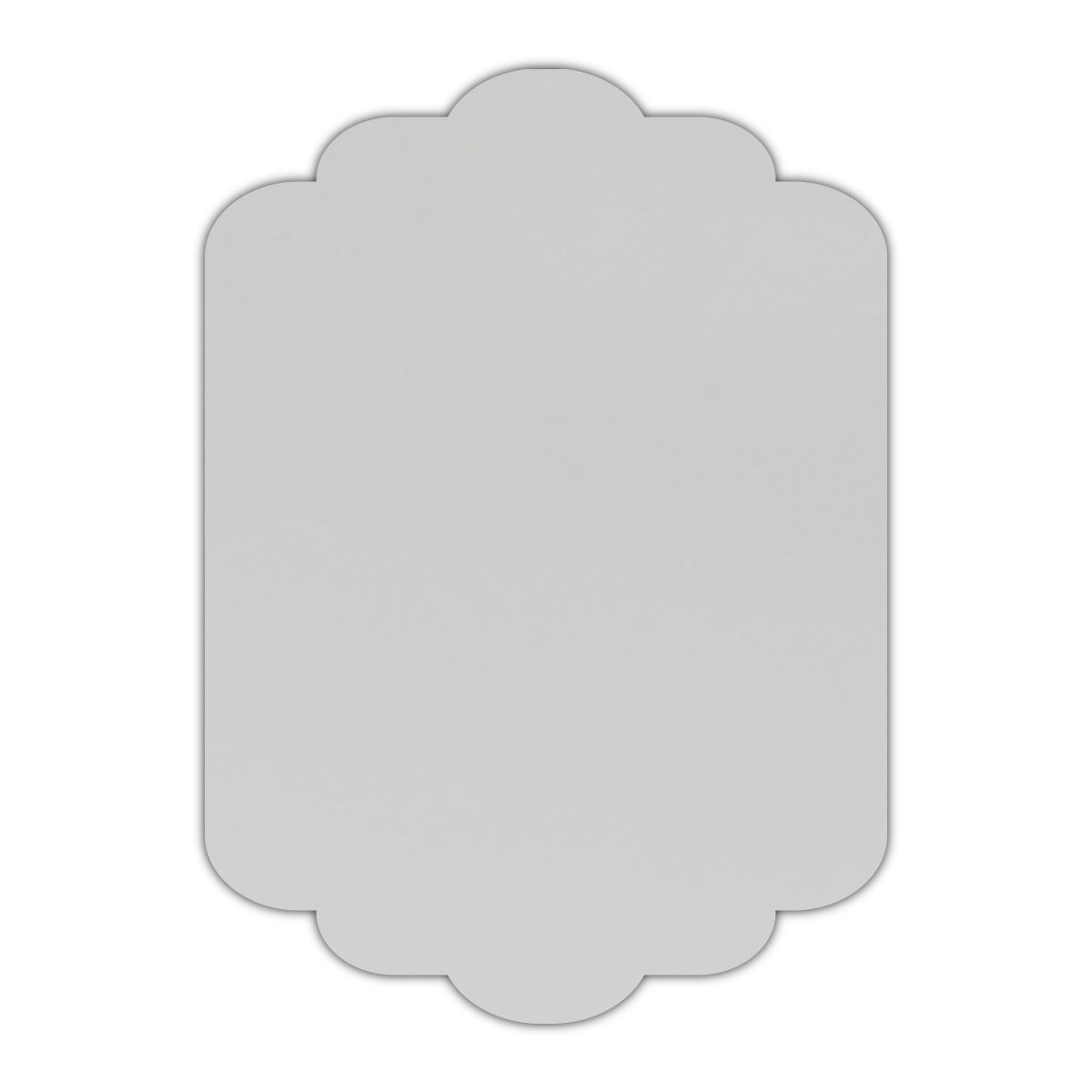 CMYK Print on Shimmer Moonstone Cardstock | Shape P74 | 5.5" x 8.5"